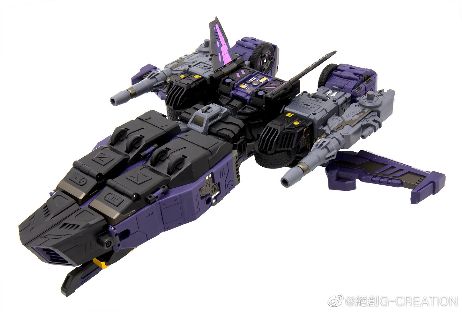GC G-Creation GCreation GDW-03B Darkblade (Sixshot, Fumma Black Version) IDW Limited Version 30mm / 11.5“ 15 GC G-Creation GCreation GDW-03B Darkblade (Sixshot, Fumma Black Version) IDW Limited Version 30mm / 11.5“