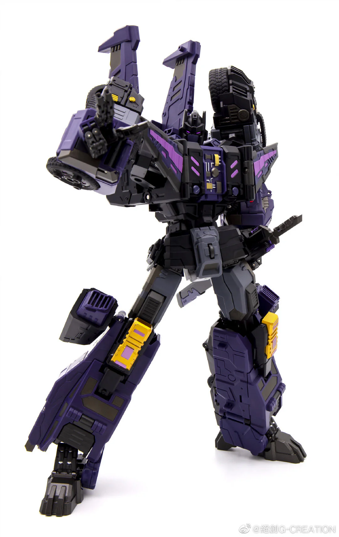 GC G-Creation GCreation GDW-03B Darkblade (Sixshot, Fumma Black Version) IDW Limited Version 30mm / 11.5“ 4 GC G-Creation GCreation GDW-03B Darkblade (Sixshot, Fumma Black Version) IDW Limited Version 30mm / 11.5“