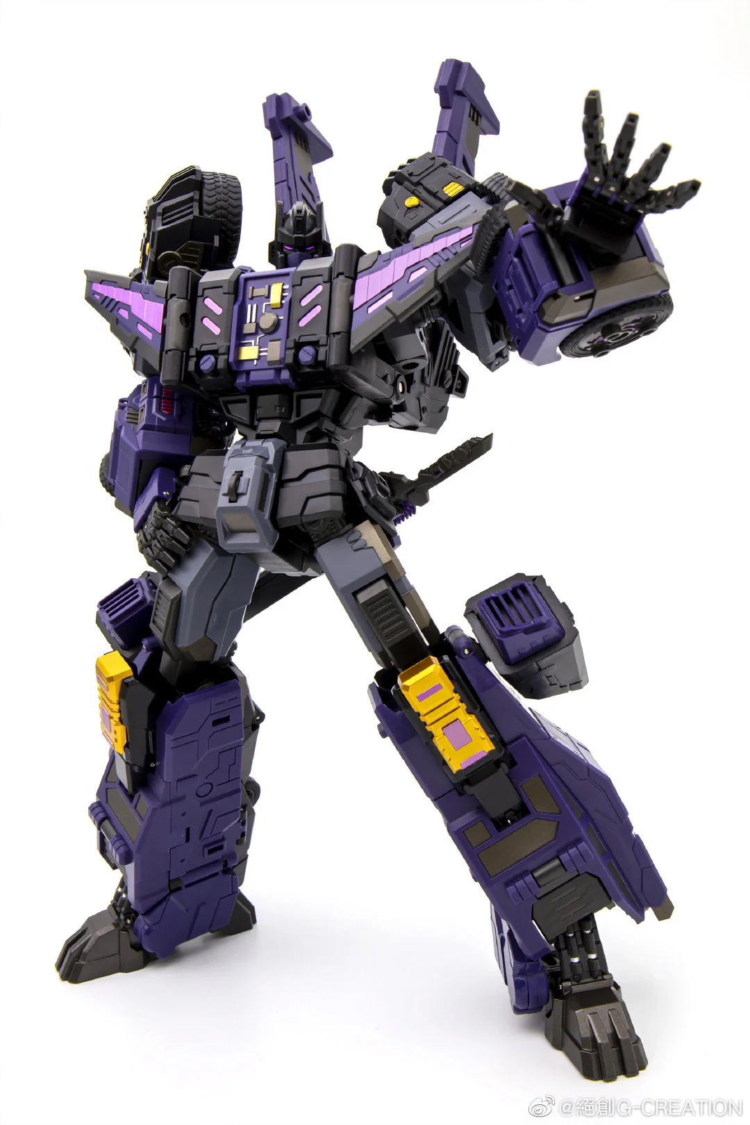 GC G-Creation GCreation GDW-03B Darkblade (Sixshot, Fumma Black Version) IDW Limited Version 30mm / 11.5“ 5 GC G-Creation GCreation GDW-03B Darkblade (Sixshot, Fumma Black Version) IDW Limited Version 30mm / 11.5“