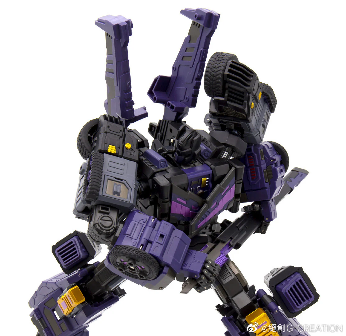 GC G-Creation GCreation GDW-03B Darkblade (Sixshot, Fumma Black Version) IDW Limited Version 30mm / 11.5“ 10 GC G-Creation GCreation GDW-03B Darkblade (Sixshot, Fumma Black Version) IDW Limited Version 30mm / 11.5“