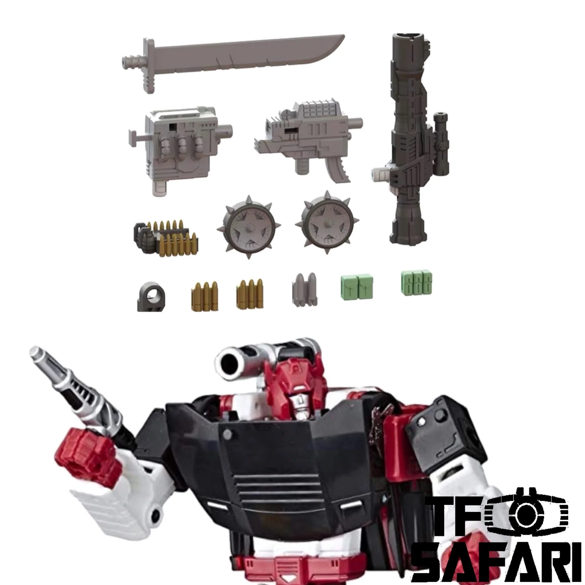 Matrix Workshop M-40 M40 Weapons  for WFC Siege G2 Black Sideswipe / Alpha Strike Upgrade Kit (Painted)