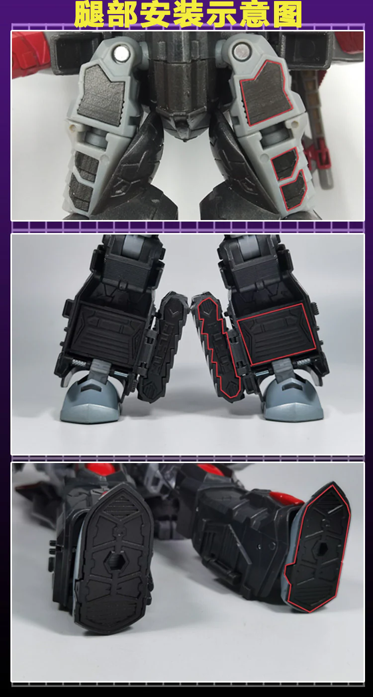 115 Workshop YYW-10A YYW10A Gap Fillers for Generation Selects Super Megatron Upgrade Kit 5 115 Workshop YYW-10A YYW10A Gap Fillers for Generation Selects Super Megatron Upgrade Kit