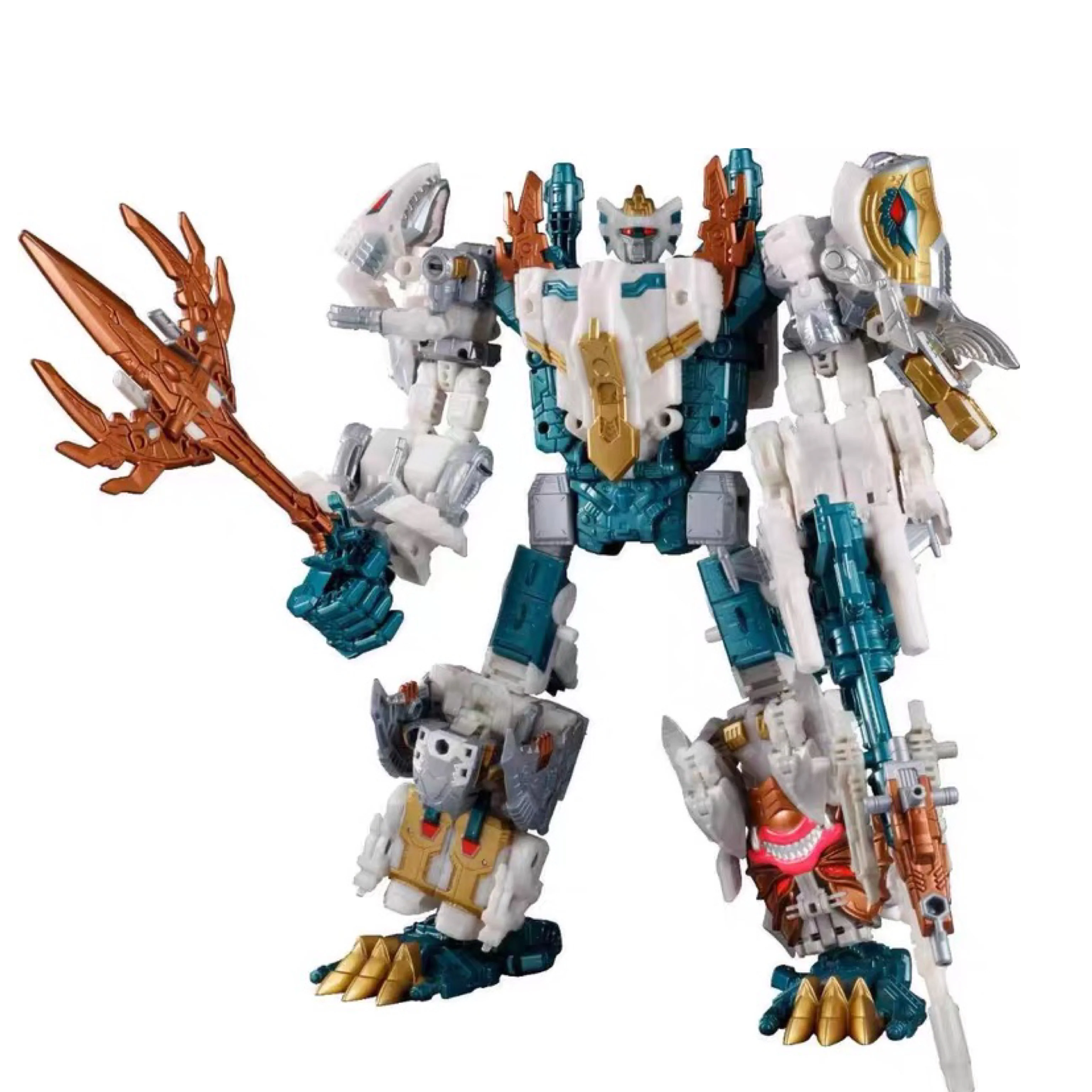 Takara Tomy Generation Selects TT-GS10 God Neptune (King Poseidon Seacons Repainted Version )