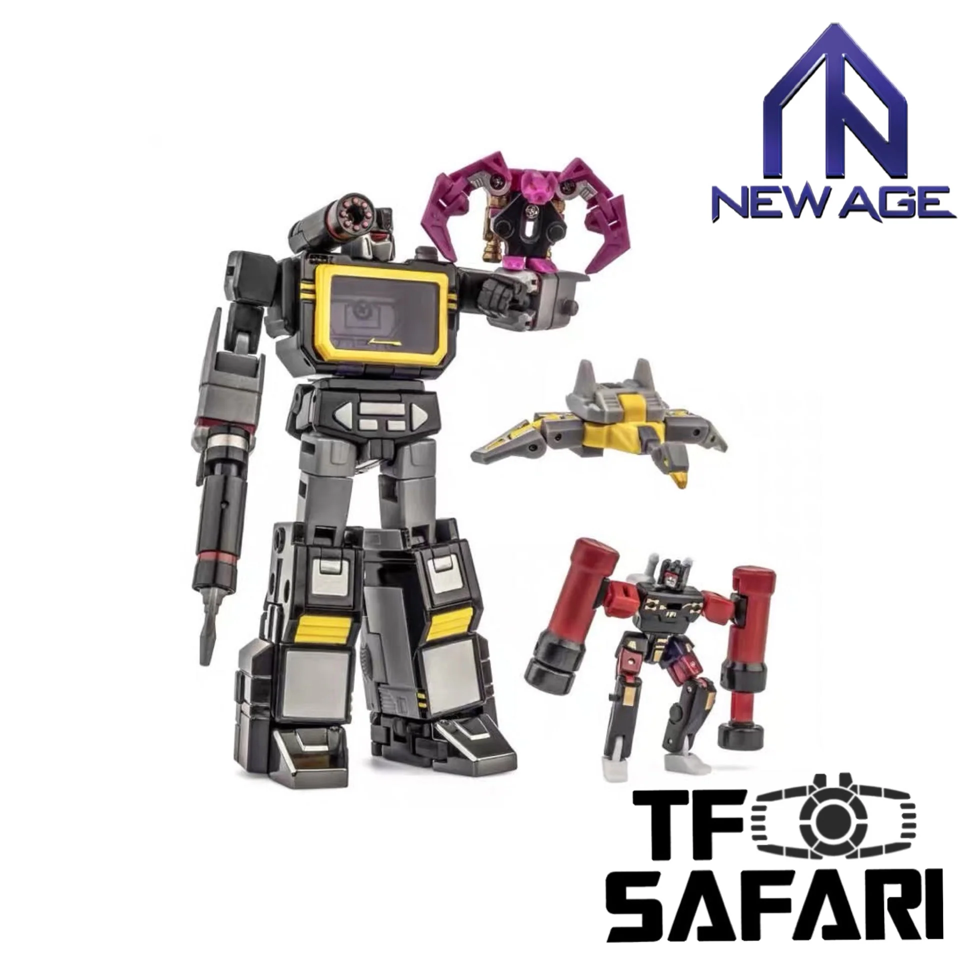 NA NewAge H21B H-21B Dr.No ( Soundblaster ) 4 in 1 pack New Age 9cm / 3.5"