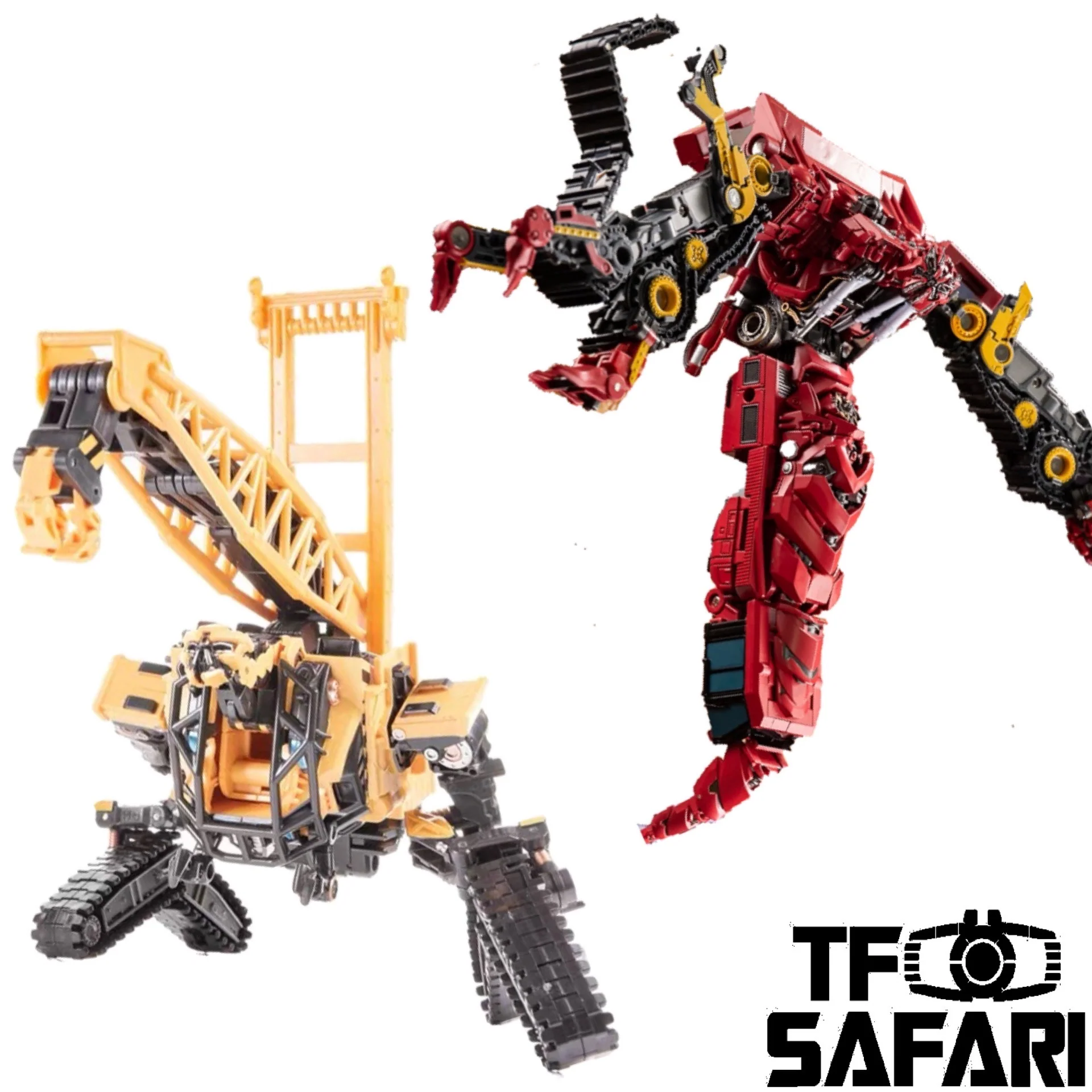 Mechanical Alliance Mechanical Team MT-01 MT01 Bulldozer (Rampage) MT-04 MT04 Crane(Hightower) (Oversized Studio Series ROTF Devastator )