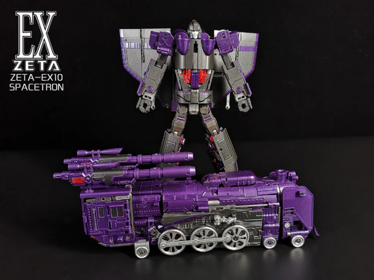 Zeta Toys ZT EX-10 EX10 Spacetron ( Astrotrain) 22cm / 8.5" 9 Zeta Toys ZT EX-10 EX10 Spacetron ( Astrotrain) 22cm / 8.5"