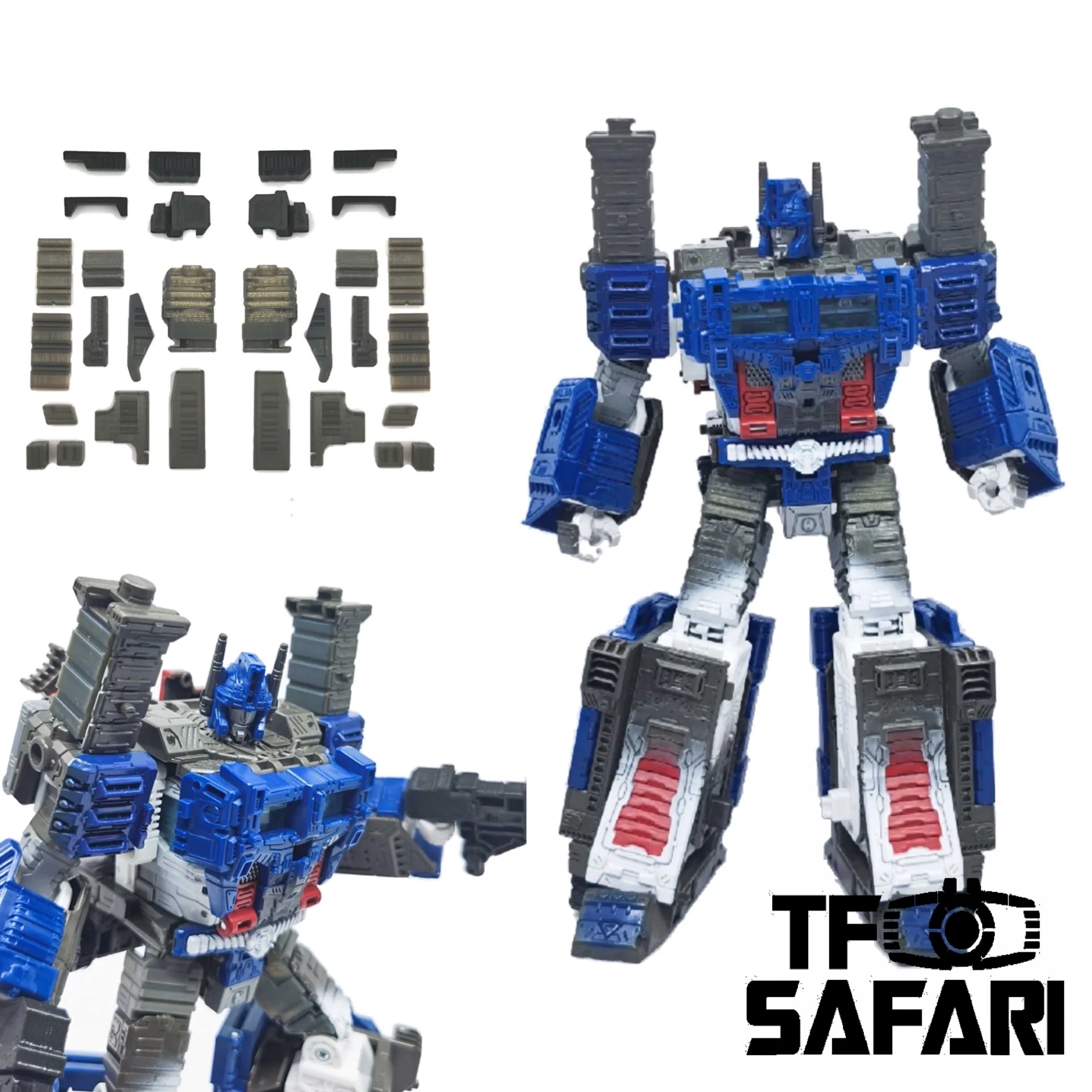 Ratchet Studio ROS-015 Gap Filler and Leg Extensions for WFC Siege Ultra Magnus (Netflix Limited Version)Upgrade Kit