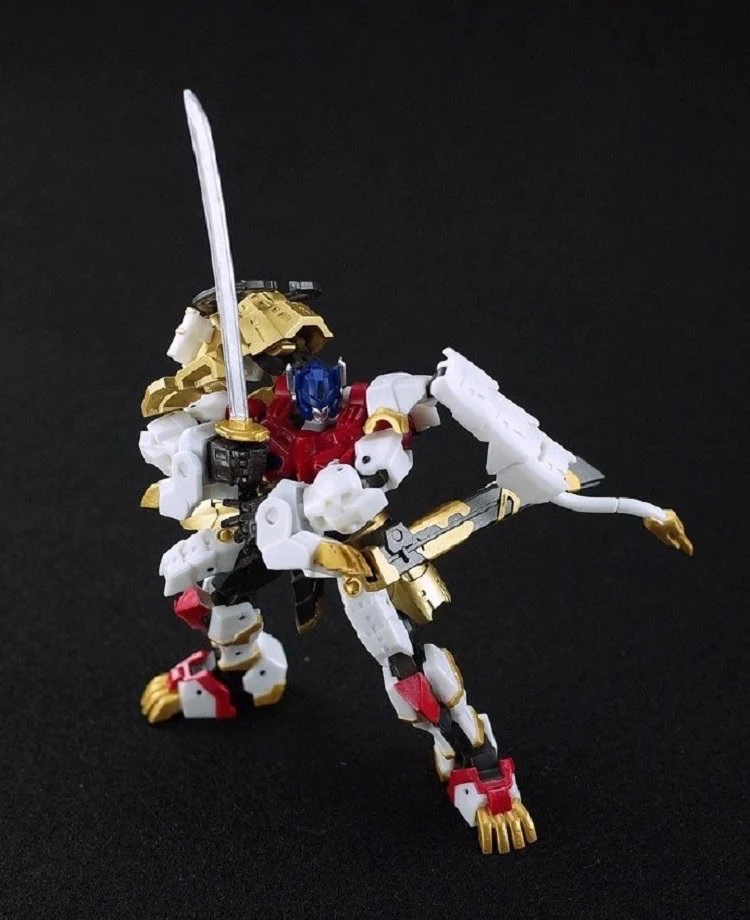 Iron Factory IF EX-45 EX45 Iron Samurai Yoroi Shishimaru (Lio Convoy / Leo Prime) 4 Iron Factory IF EX-45 EX45 Iron Samurai Yoroi Shishimaru (Lio Convoy / Leo Prime)