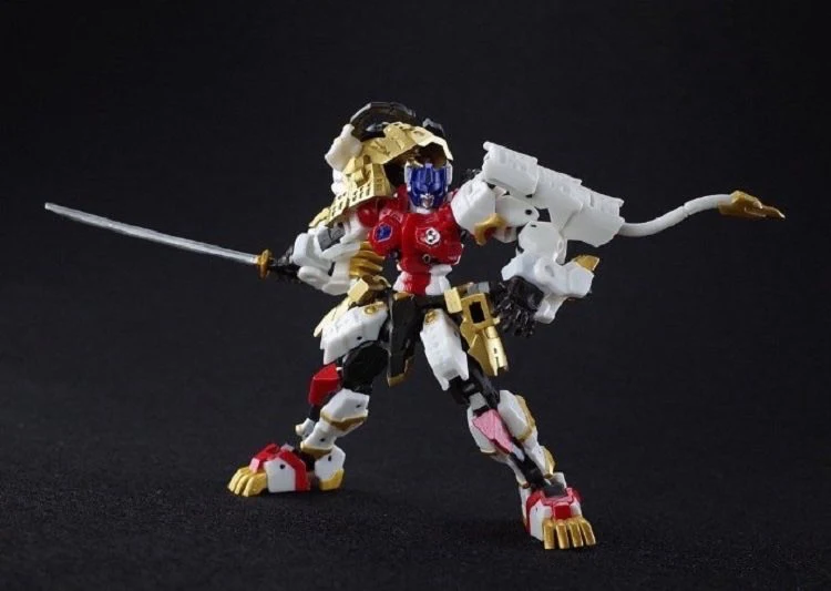 Iron Factory IF EX-45 EX45 Iron Samurai Yoroi Shishimaru (Lio Convoy / Leo Prime) 7 Iron Factory IF EX-45 EX45 Iron Samurai Yoroi Shishimaru (Lio Convoy / Leo Prime)