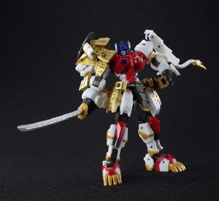 Iron Factory IF EX-45 EX45 Iron Samurai Yoroi Shishimaru (Lio Convoy / Leo Prime) 8 Iron Factory IF EX-45 EX45 Iron Samurai Yoroi Shishimaru (Lio Convoy / Leo Prime)
