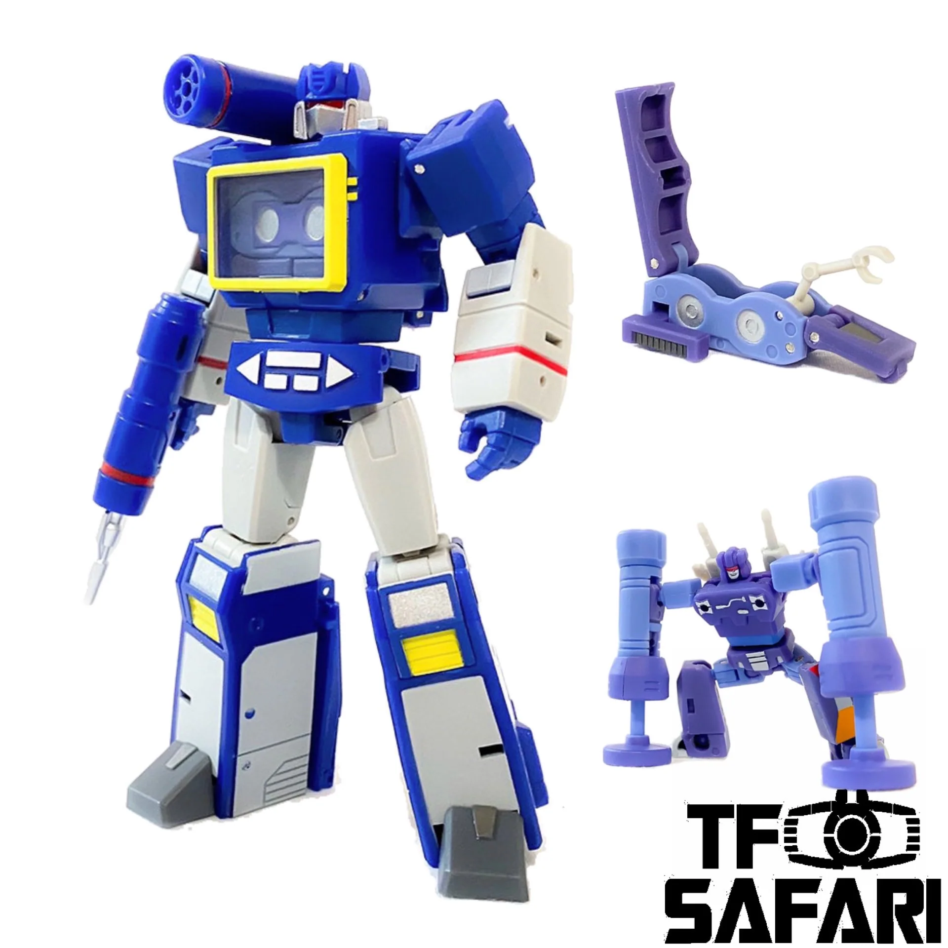 Magic Square MS-Toys MS-B27 MSB27 Voice Ripple (Soundwave Legends Class) 11cm / 4.3"