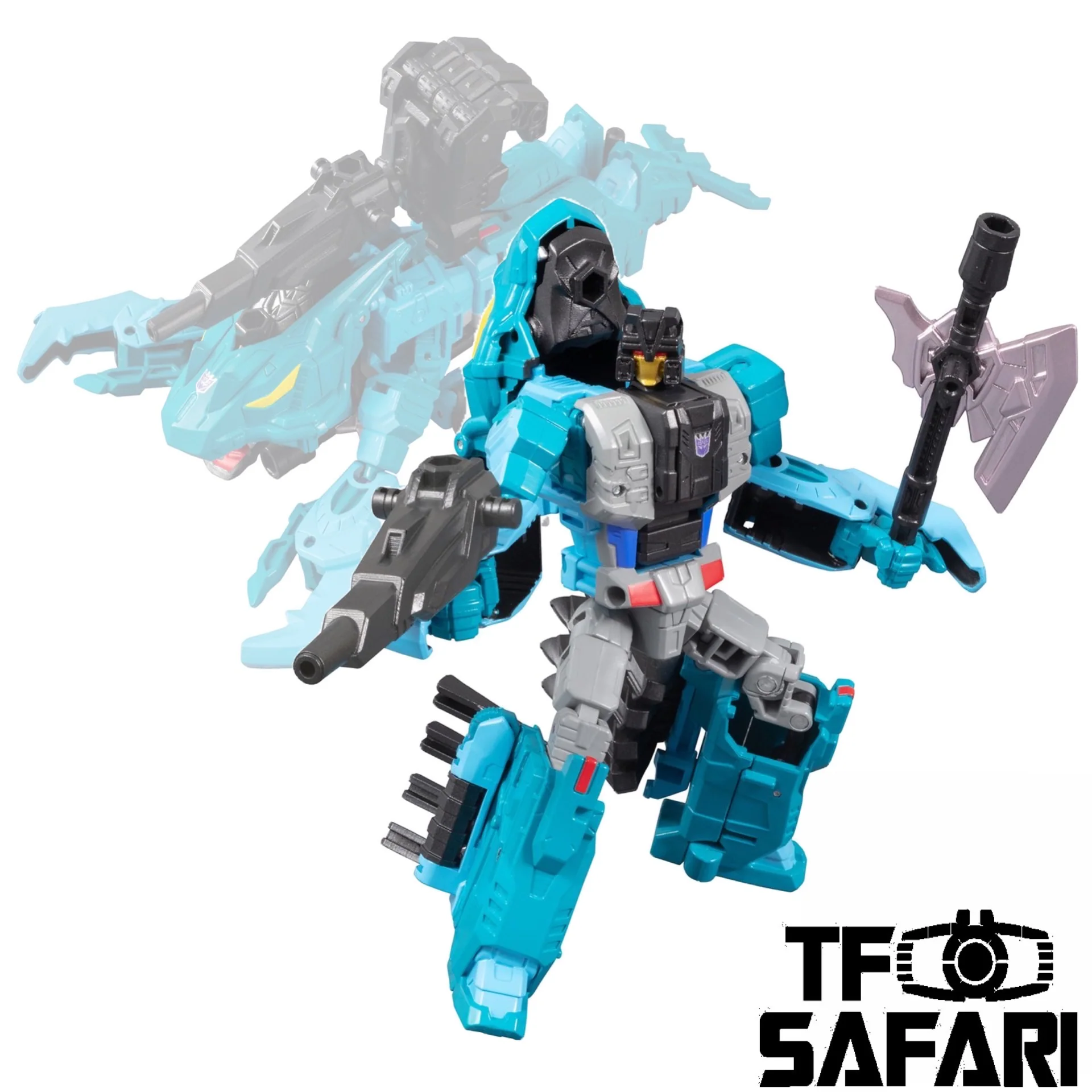 Takara Tomy Generation Selects King Poseidon Seacons Nautilator / Lobclaw Exclusive (Piranacon King Poseidon)