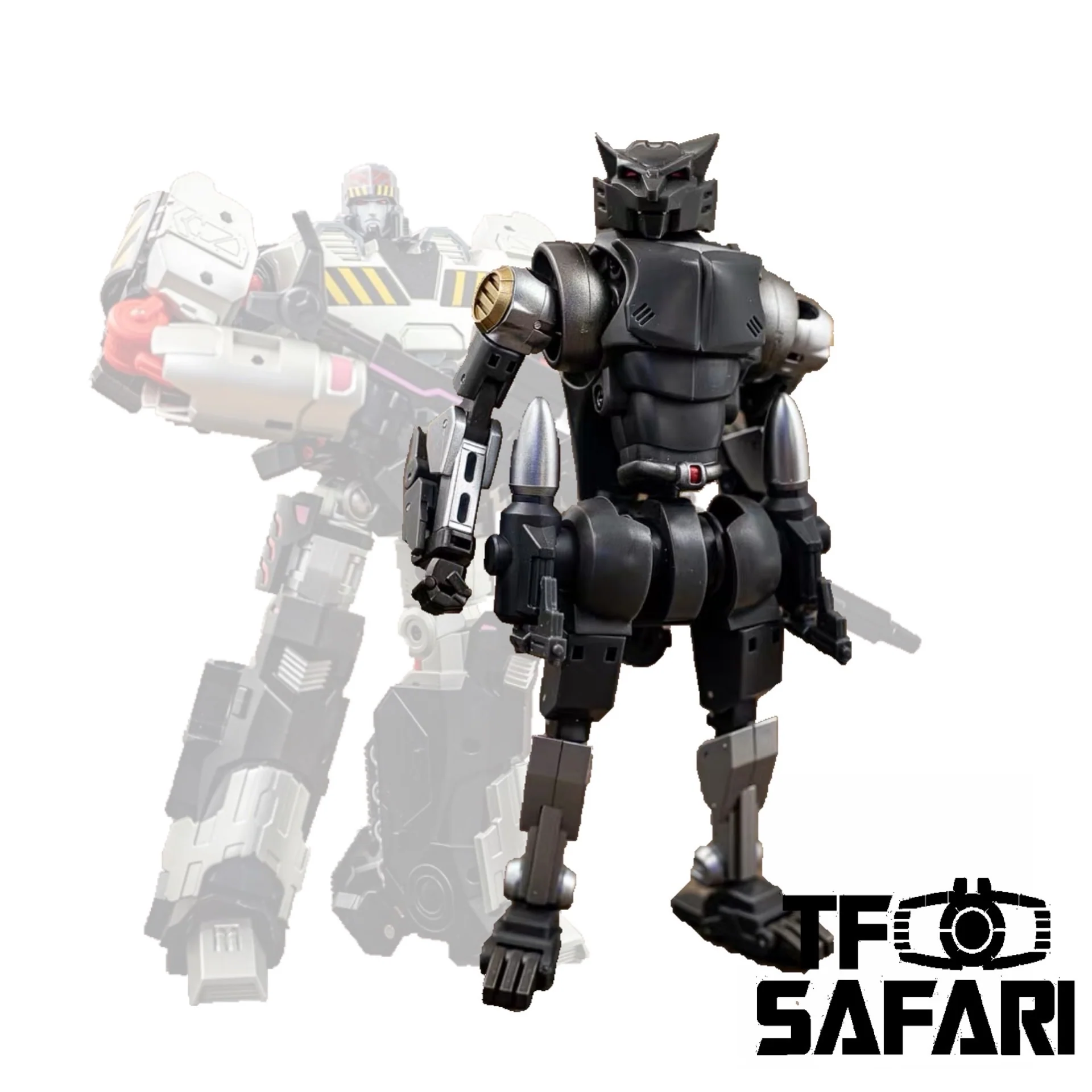 Mastermind Creations MMC R40 R-40 Jaguar (Ravage) & Upgrade Kit for R28 R-28 Tyrantron（Megatron）15cm / 6“