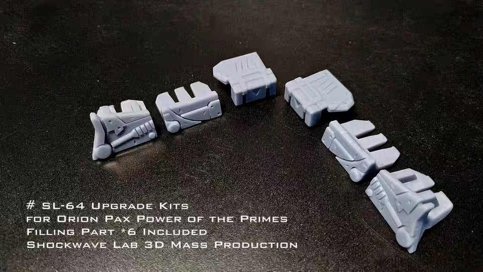 Shockwave Lab SL-64 SL64 Gap Fillers for POTP Orion Pax Upgrade Kit 3 Shockwave Lab SL-64 SL64 Gap Fillers for POTP Orion Pax Upgrade Kit