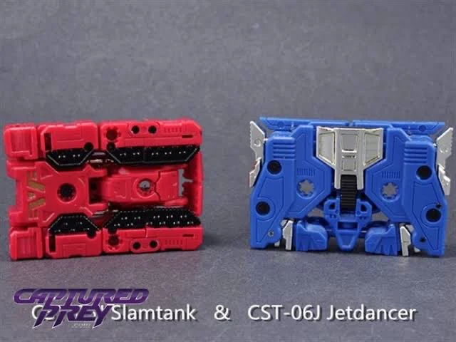 Keith's Fantasy Club KFC Toys CST-05/CST-06 Slam Tank & Jet Dancer ( Grand Slam / Raindance, G1 Original Color) Cassettes 4 Keith's Fantasy Club KFC Toys CST-05/CST-06 Slam Tank & Jet Dancer ( Grand Slam / Raindance, G1 Original Color) Cassettes