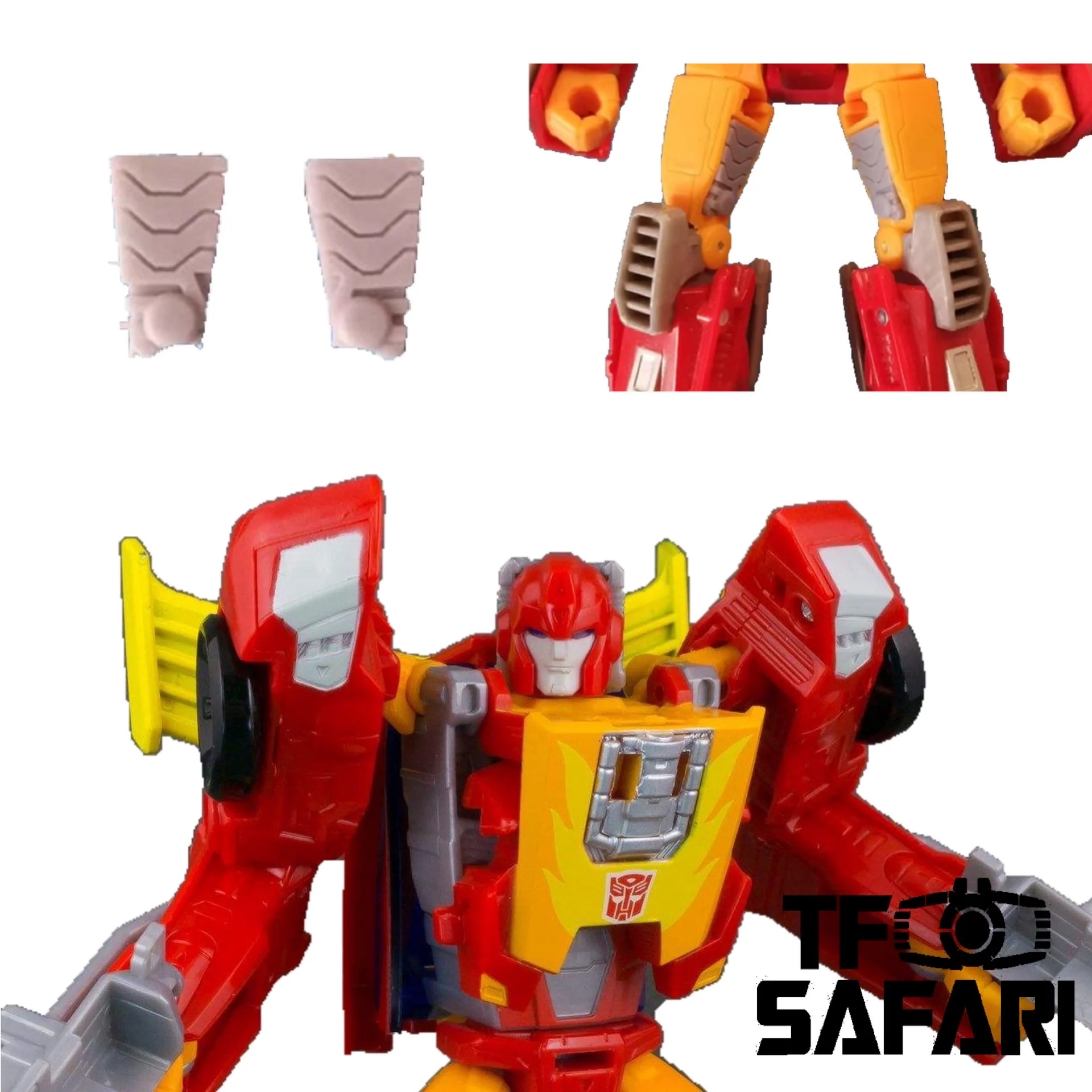 Shockwave Lab SL-GF7 Hip Gap Fillers for Titans Return Hot Rod Upgrade Kit