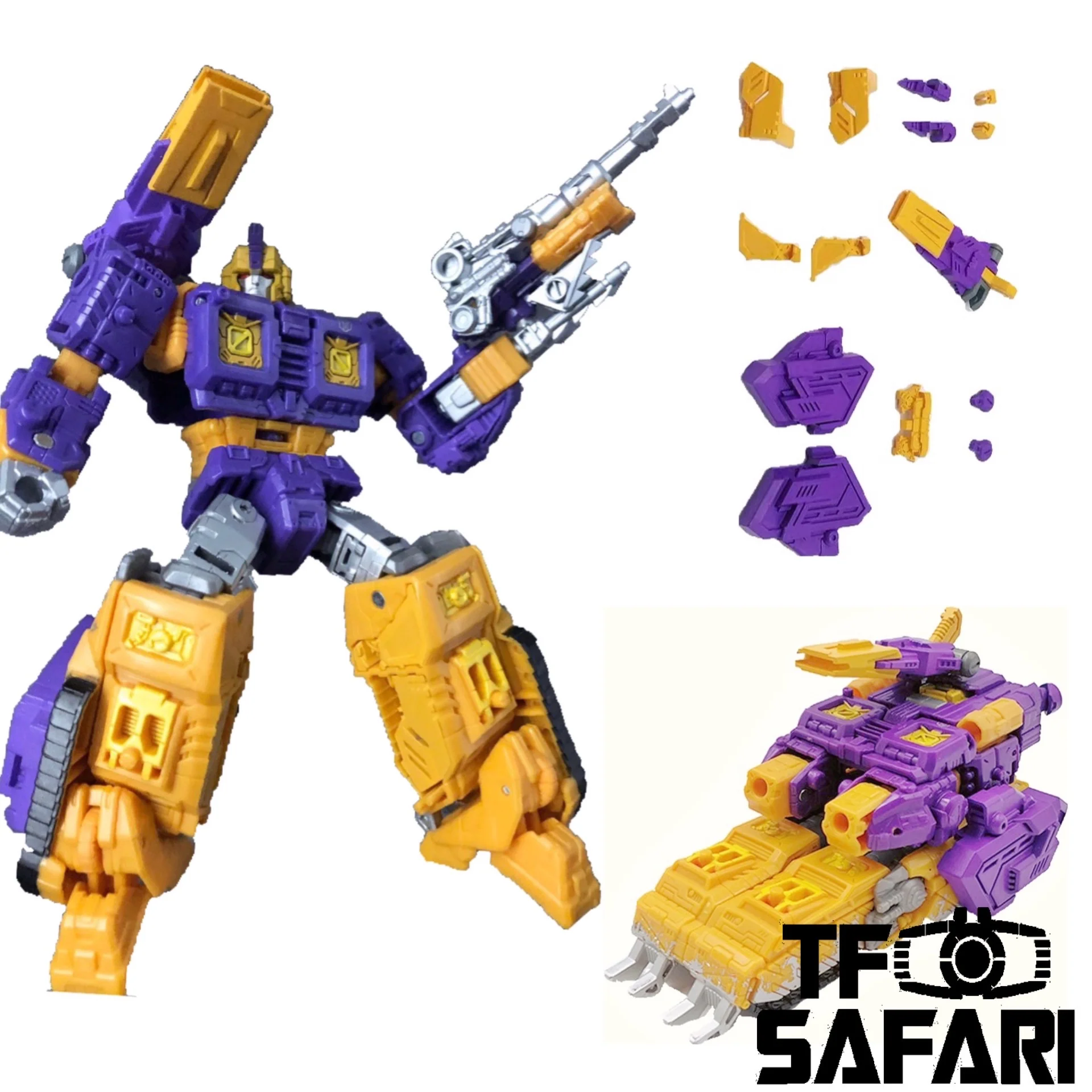 Go Better Studio GX-05 Uptrade Kit for WFC Siege Impactor ( Upgrade Kit+ Gap Fillers)