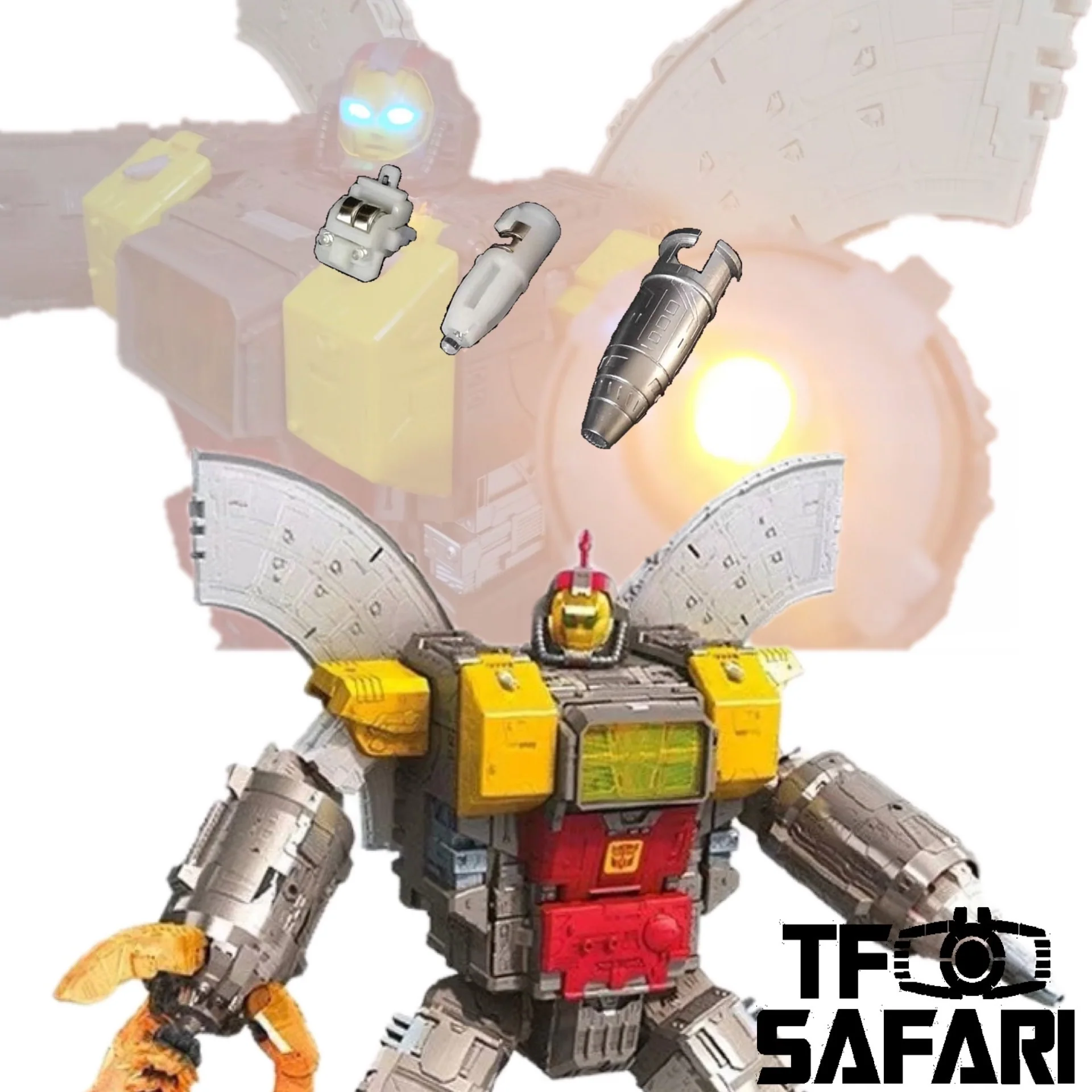 Shockwave Lab SL-63 SL63 LED Upgrade Kit for  Unit for Siege Omega Supreme (Leader Class) Upgrade Kit.