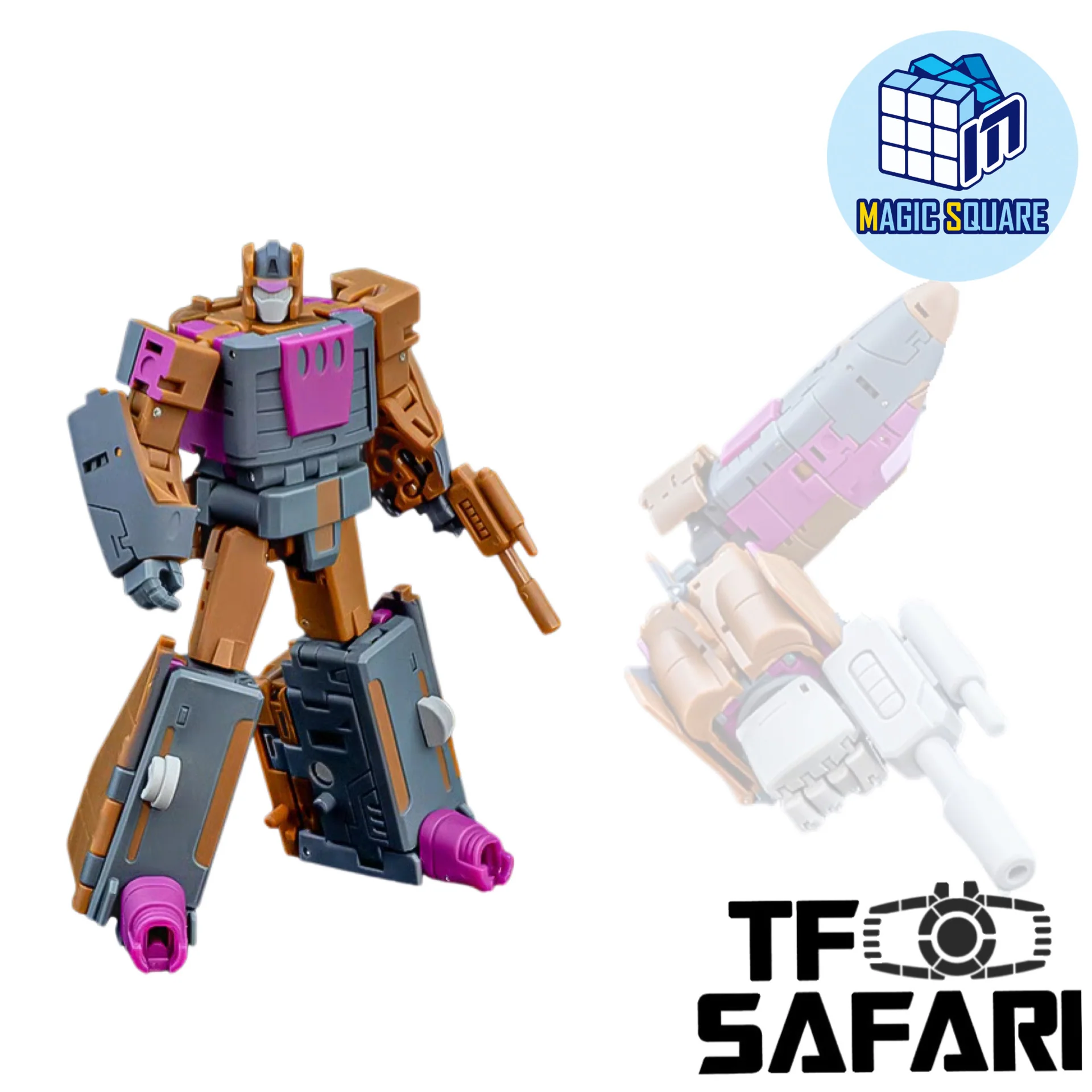 Magic Square MS-Toys MS-B55C MSB55C Space Shuttle ( Blastoff Not Bruticus Combiner) Newly Painted G1 Version