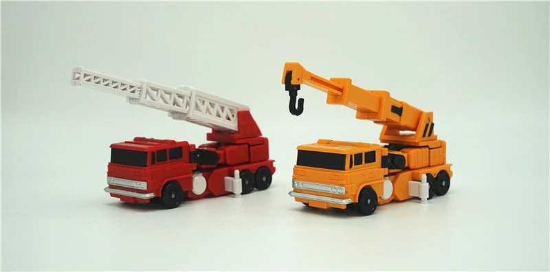Papa Toys PPT02 PPT-02 PPT03 PPT-03 Fire Engine + Crane (Inferno + Grapple) 2 in 1 set 11cm / 4.5" 8 Papa Toys PPT02 PPT-02 PPT03 PPT-03 Fire Engine + Crane (Inferno + Grapple) 2 in 1 set 11cm / 4.5"