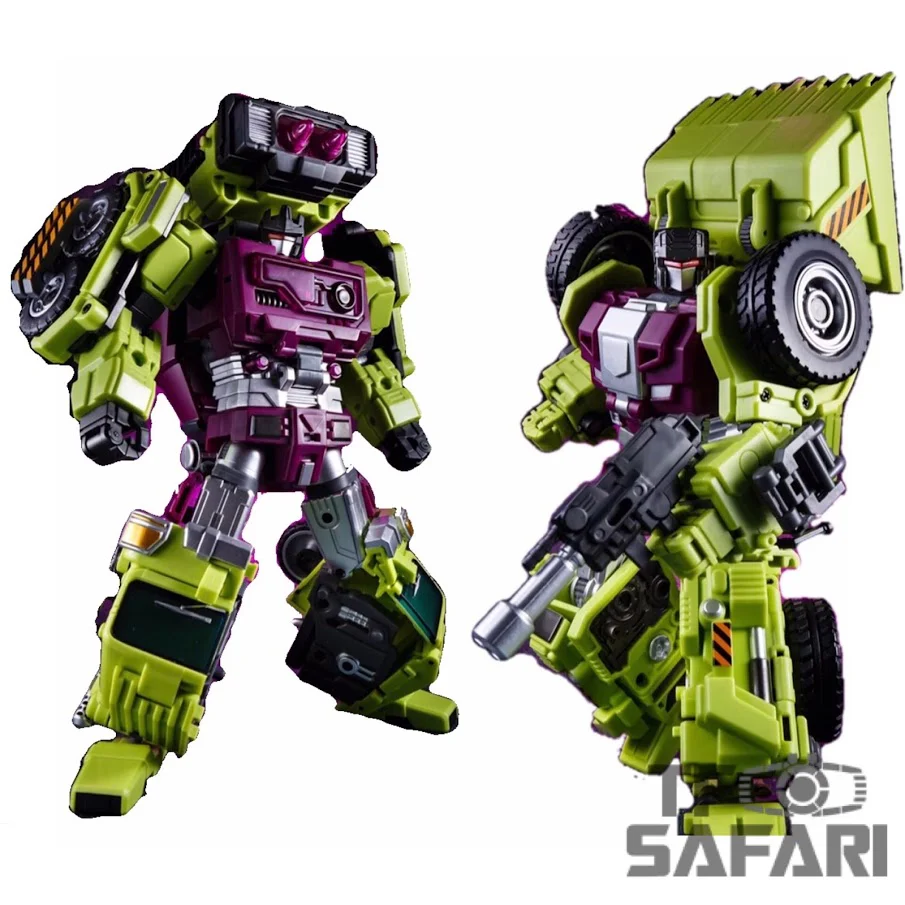 JB Jinbao Devastator Set B Scrapper & Mixmaster (Oversized GT-01 GT01 Gravity Builder) 21cm