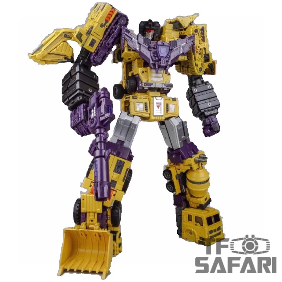Toyworld TW-C07B TWC07B Yellow Constructor (Devastator Combiner 6 in 1) 50cm