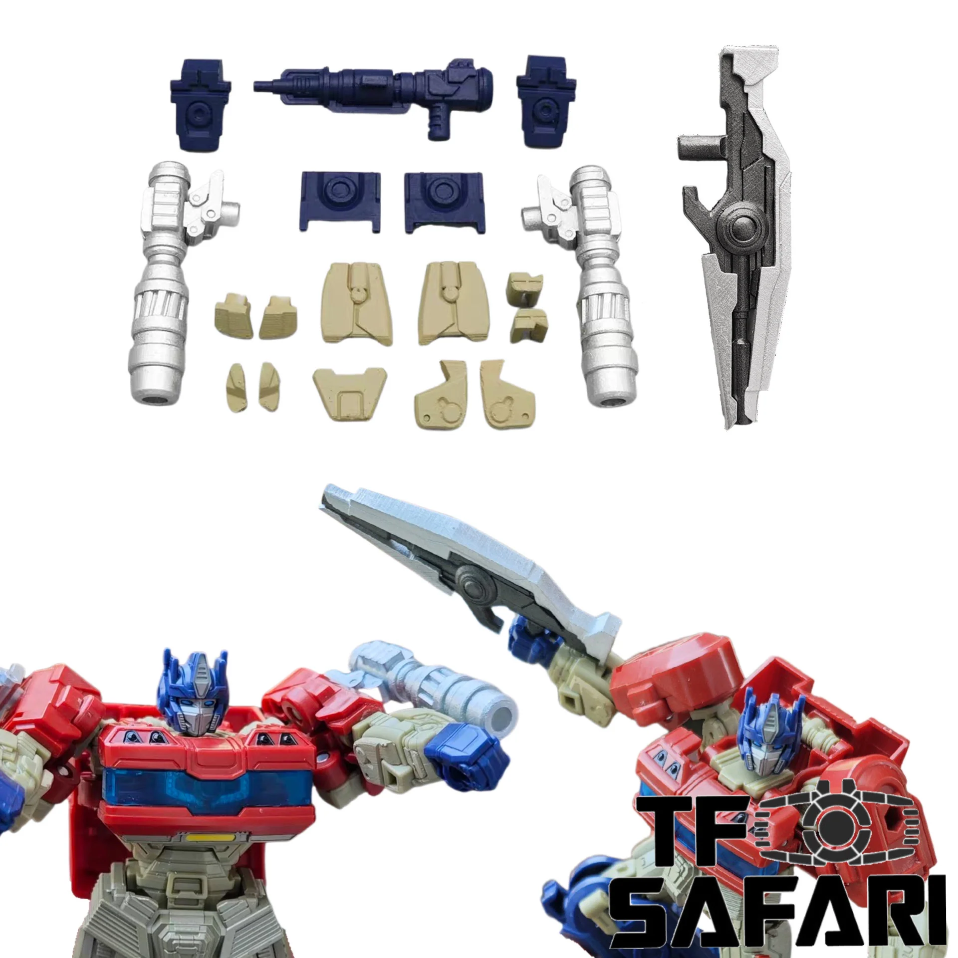 Yang Studio YG-01 YG01 Weapons / Gap Fillers for Transformers One Studio Series 112 SS112 Optimus Prime Upgrade Kit