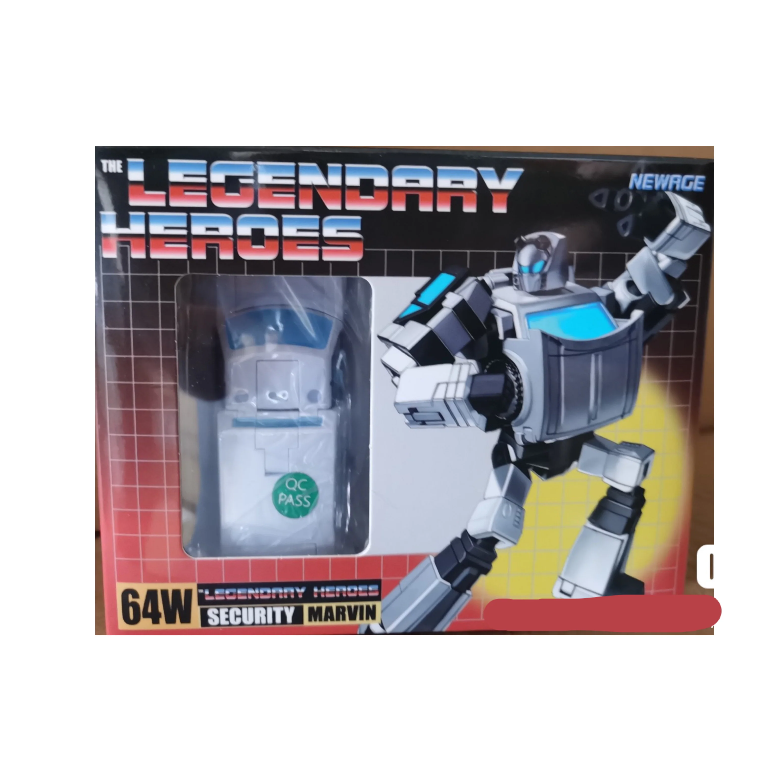 NA NewAge H64W H-64W Security Marwin (Trailbreaker White Version) New Age 10cm / 4" 12 NA NewAge H64W H-64W Security Marwin (Trailbreaker White Version) New Age 10cm / 4"