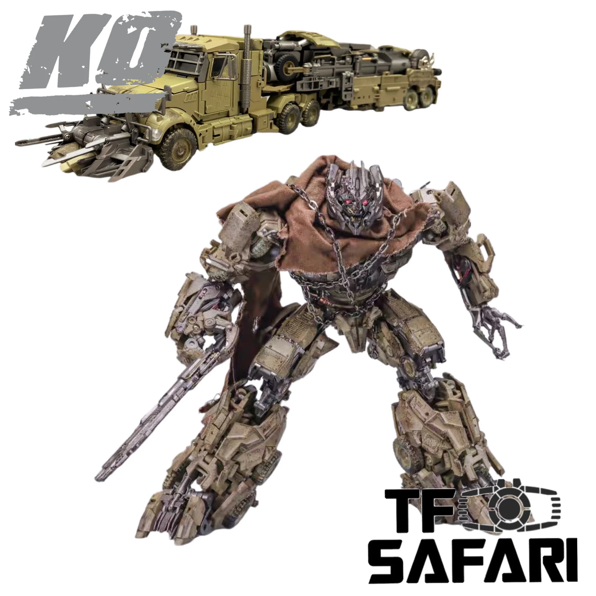 4th Party BMB DP01V DP-01V DOTM Megatron  (Oversized KO UT R05 Desperado) Repainted Version 35cm / 13.8"