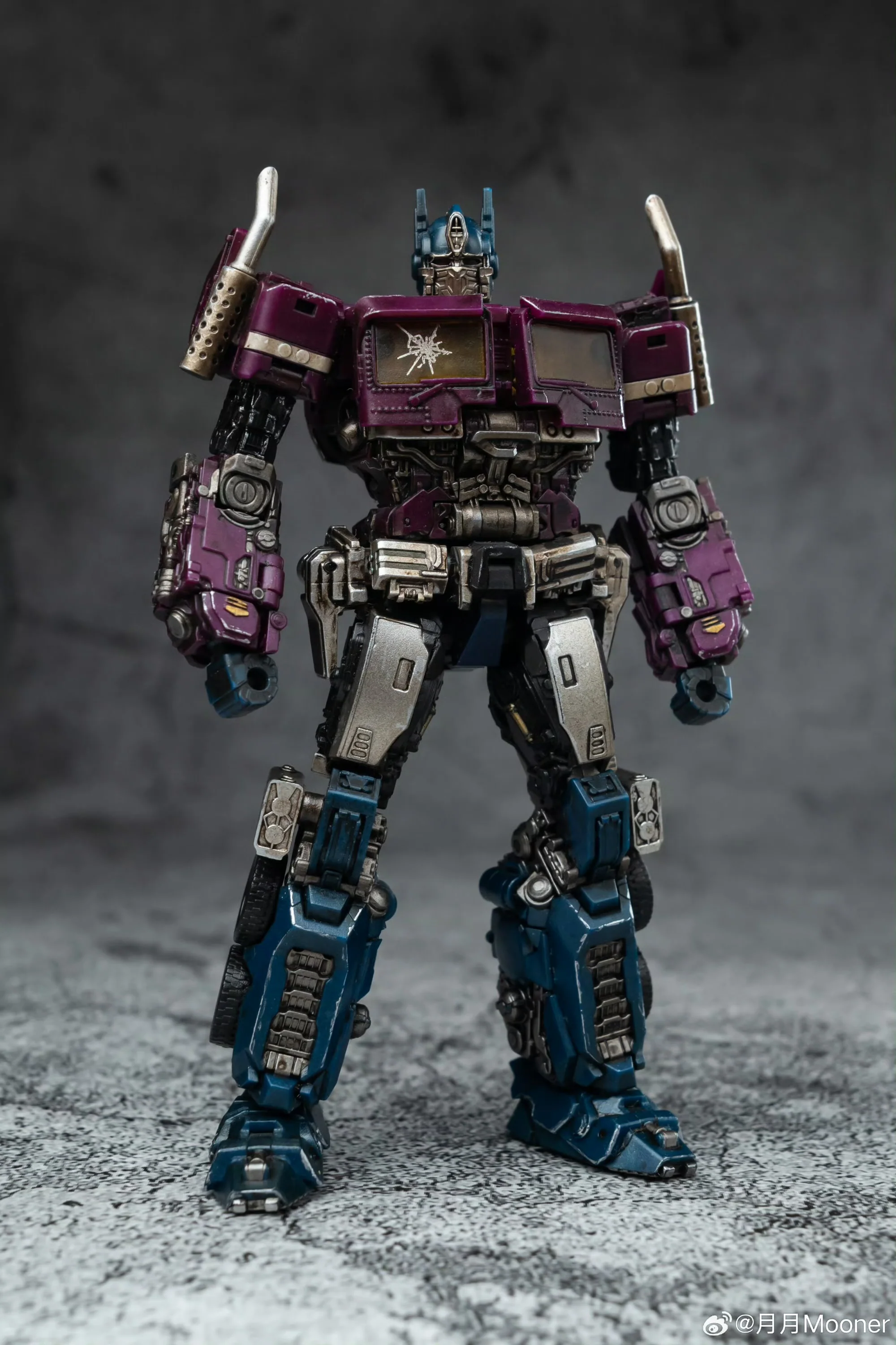 Lucky Cat Extreme Trans ET02SG ET-02SG Shatter (Bayverse Bumblebee Movie Optimus Prime SG Shattered Glass) Purple Version 10cm / 4" 11 Lucky Cat Extreme Trans ET02SG ET-02SG Shatter (Bayverse Bumblebee Movie Optimus Prime SG Shattered Glass) Purple Version 10cm / 4"