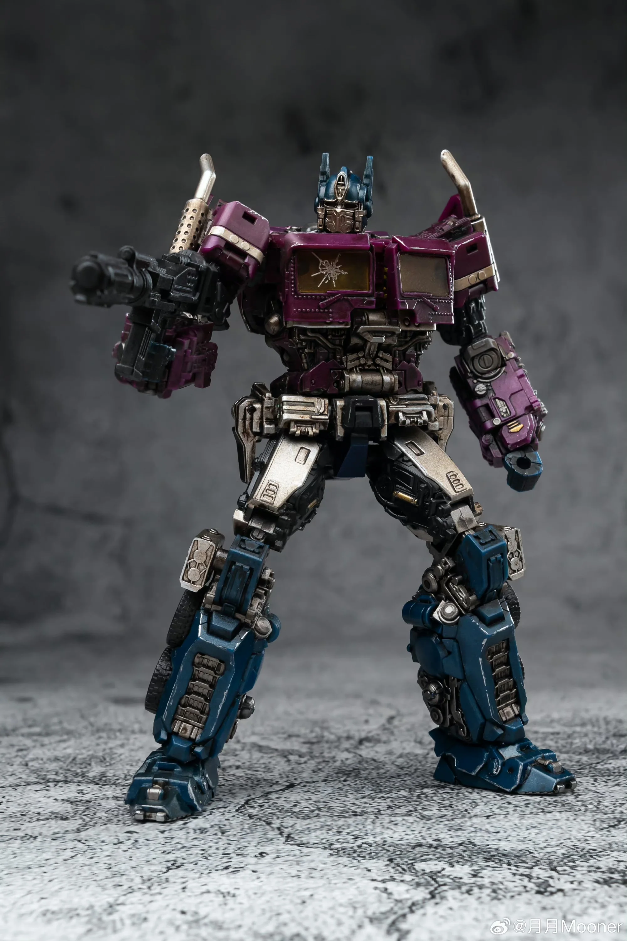 Lucky Cat Extreme Trans ET02SG ET-02SG Shatter (Bayverse Bumblebee Movie Optimus Prime SG Shattered Glass) Purple Version 10cm / 4" 5 Lucky Cat Extreme Trans ET02SG ET-02SG Shatter (Bayverse Bumblebee Movie Optimus Prime SG Shattered Glass) Purple Version 10cm / 4"