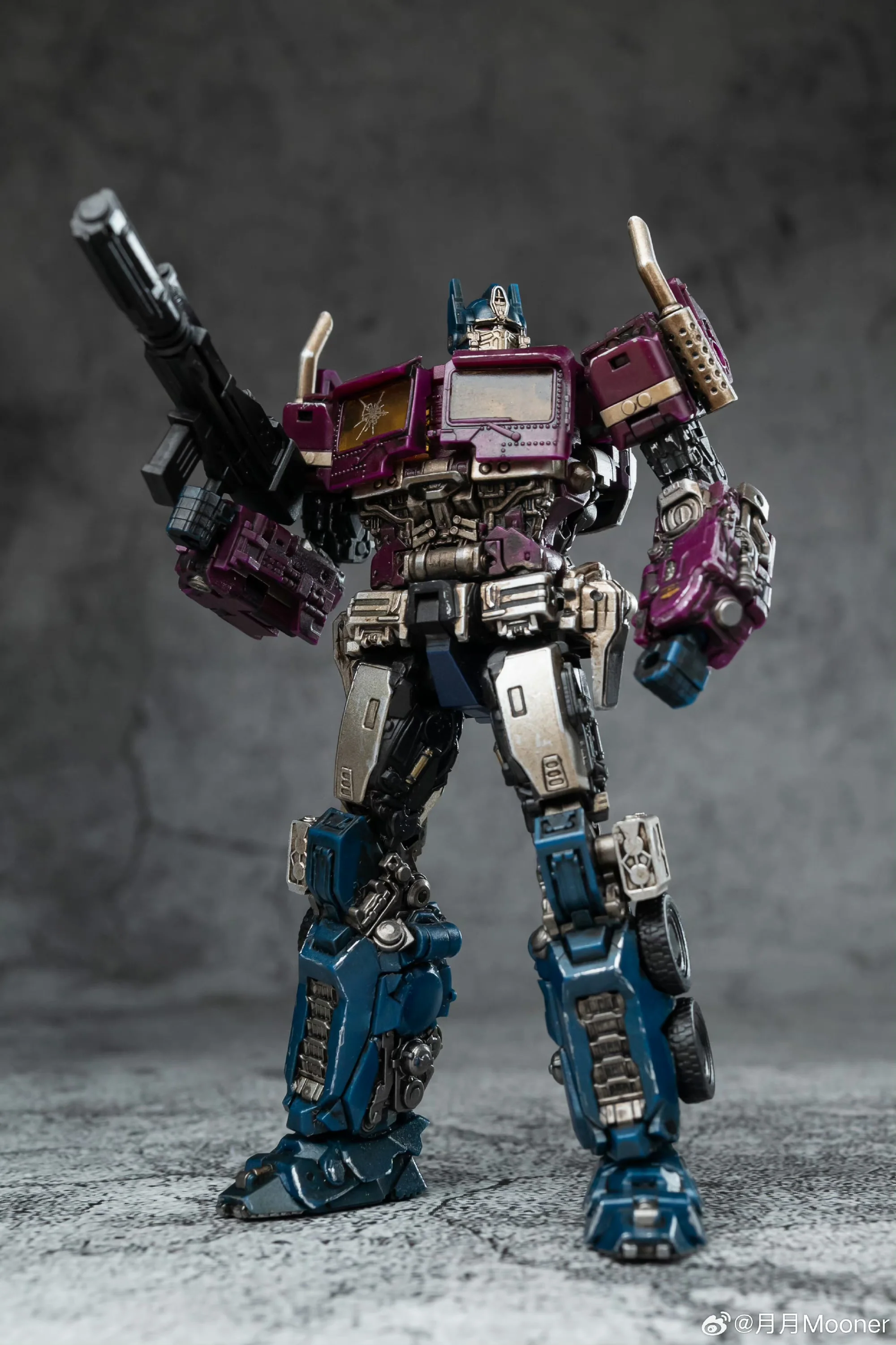 Lucky Cat Extreme Trans ET02SG ET-02SG Shatter (Bayverse Bumblebee Movie Optimus Prime SG Shattered Glass) Purple Version 10cm / 4" 6 Lucky Cat Extreme Trans ET02SG ET-02SG Shatter (Bayverse Bumblebee Movie Optimus Prime SG Shattered Glass) Purple Version 10cm / 4"
