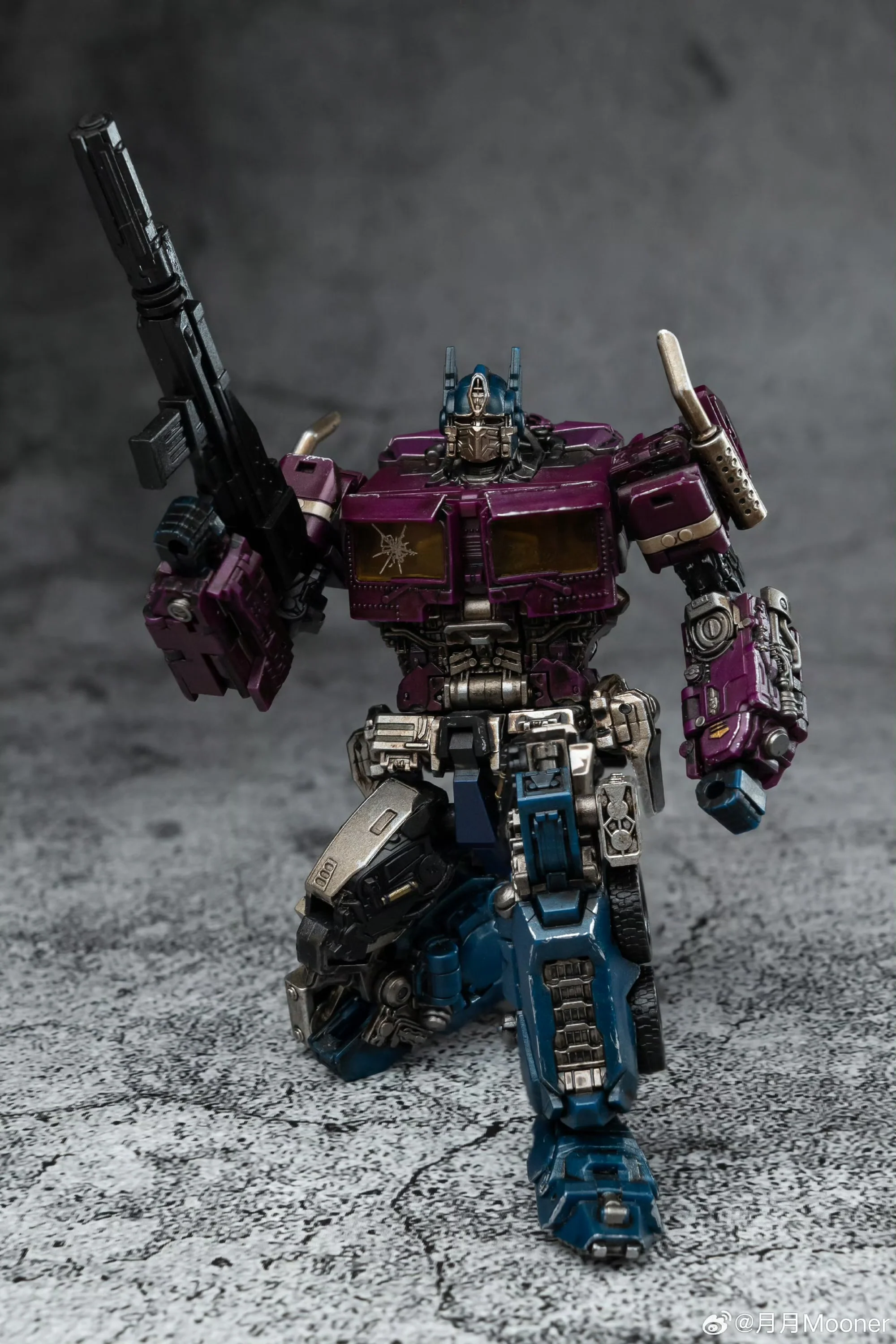 Lucky Cat Extreme Trans ET02SG ET-02SG Shatter (Bayverse Bumblebee Movie Optimus Prime SG Shattered Glass) Purple Version 10cm / 4" 7 Lucky Cat Extreme Trans ET02SG ET-02SG Shatter (Bayverse Bumblebee Movie Optimus Prime SG Shattered Glass) Purple Version 10cm / 4"
