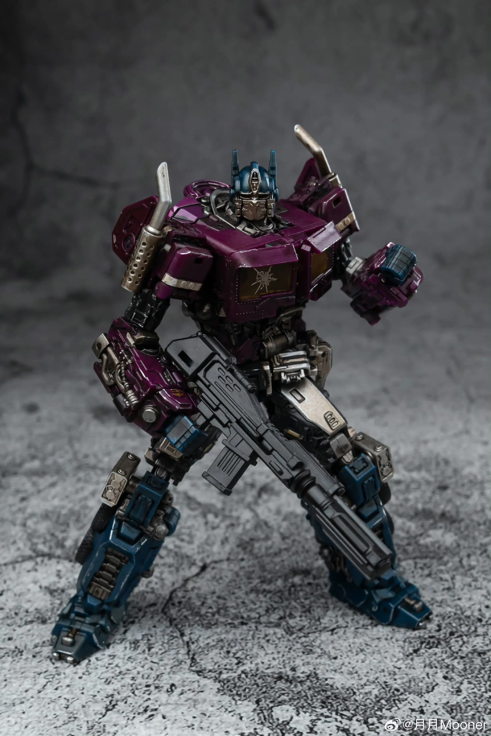Lucky Cat Extreme Trans ET02SG ET-02SG Shatter (Bayverse Bumblebee Movie Optimus Prime SG Shattered Glass) Purple Version 10cm / 4" 8 Lucky Cat Extreme Trans ET02SG ET-02SG Shatter (Bayverse Bumblebee Movie Optimus Prime SG Shattered Glass) Purple Version 10cm / 4"
