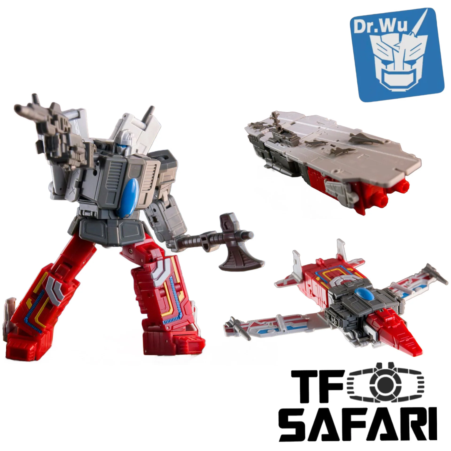 Dr.wu & Mechanic Toys MS-37 MS37 Giant Axe Broadside (Original Color) 13cm / 5"