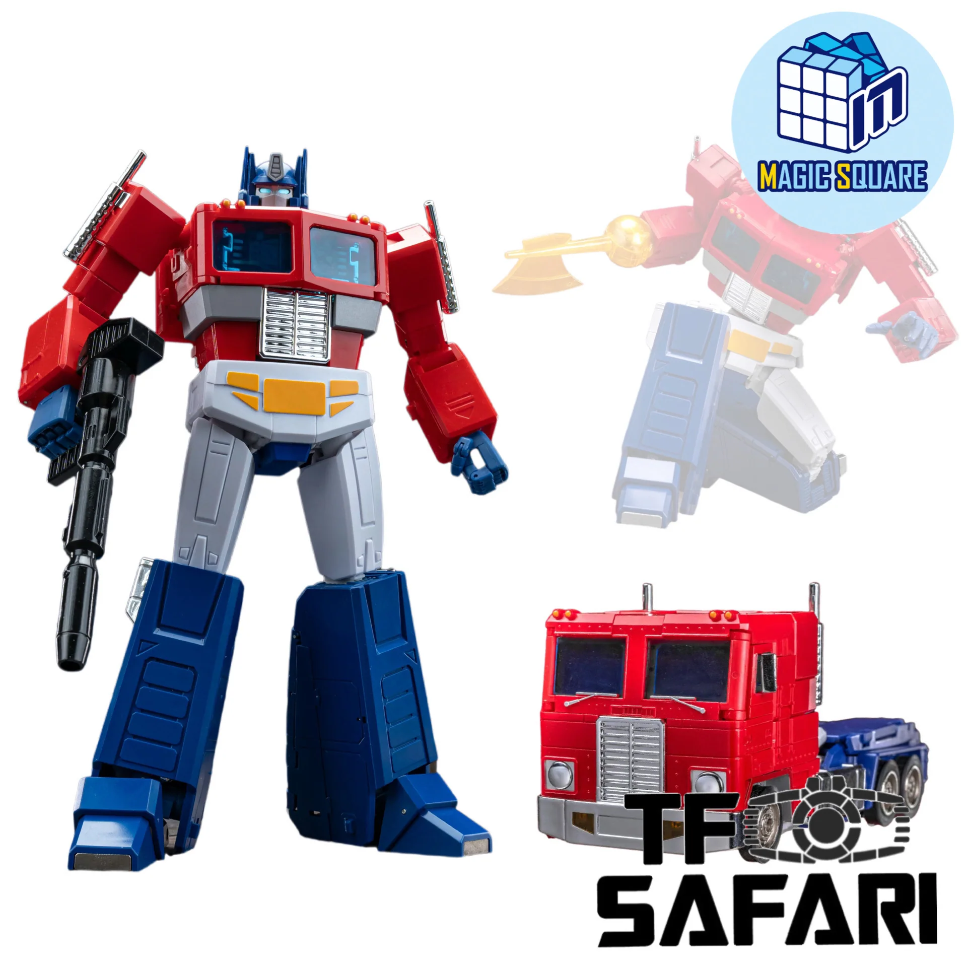 Magic Square MS-Toys MS-02Ultra MS02Ultra Light of Peace ( Optimus Prime 2.0 Version) MP Size 2025 Ultra Version 25cm / 9.8"