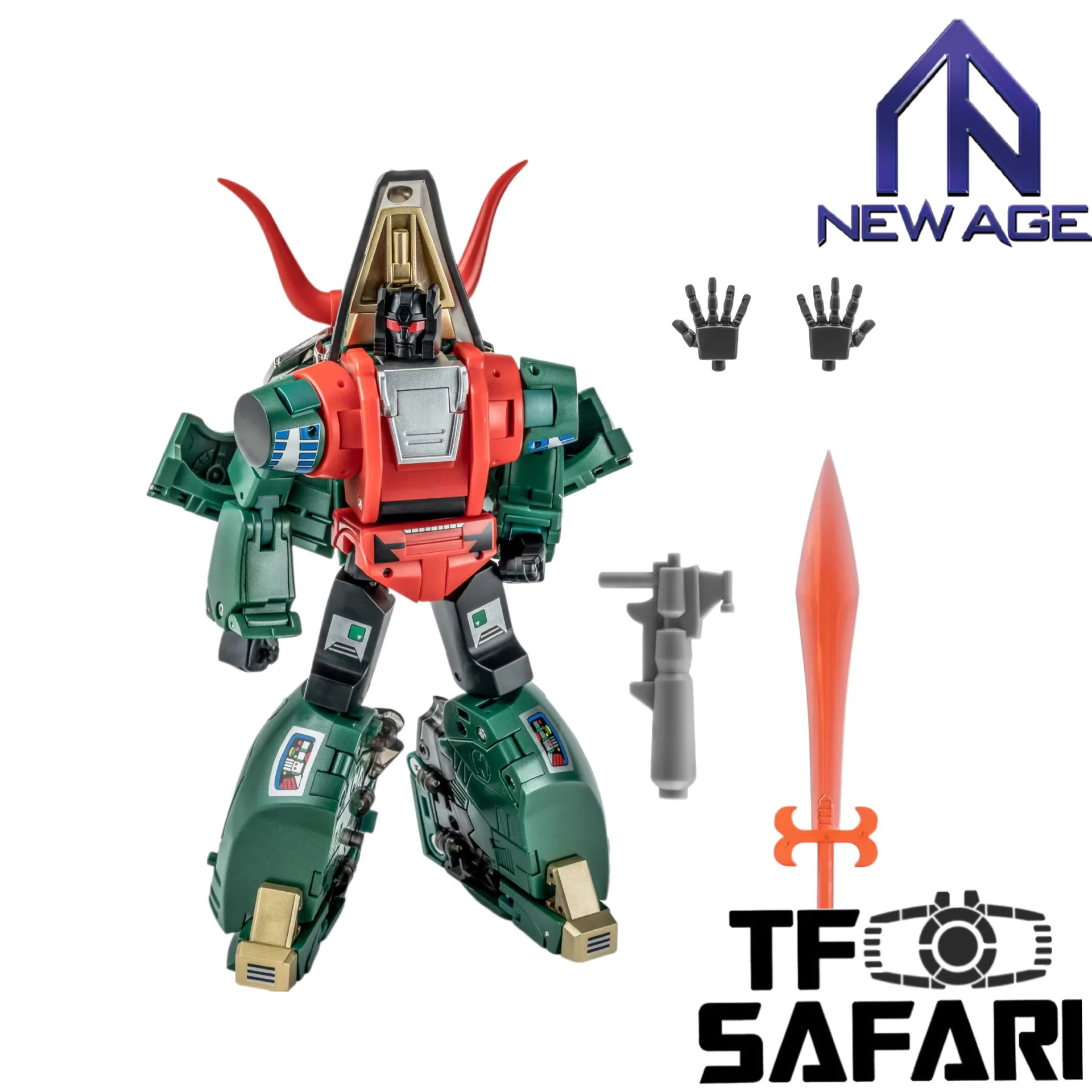 NA NewAge H63V H-63V Gorgo (Slag) G2 Green Version New Age 13.5 cm / 5.3"