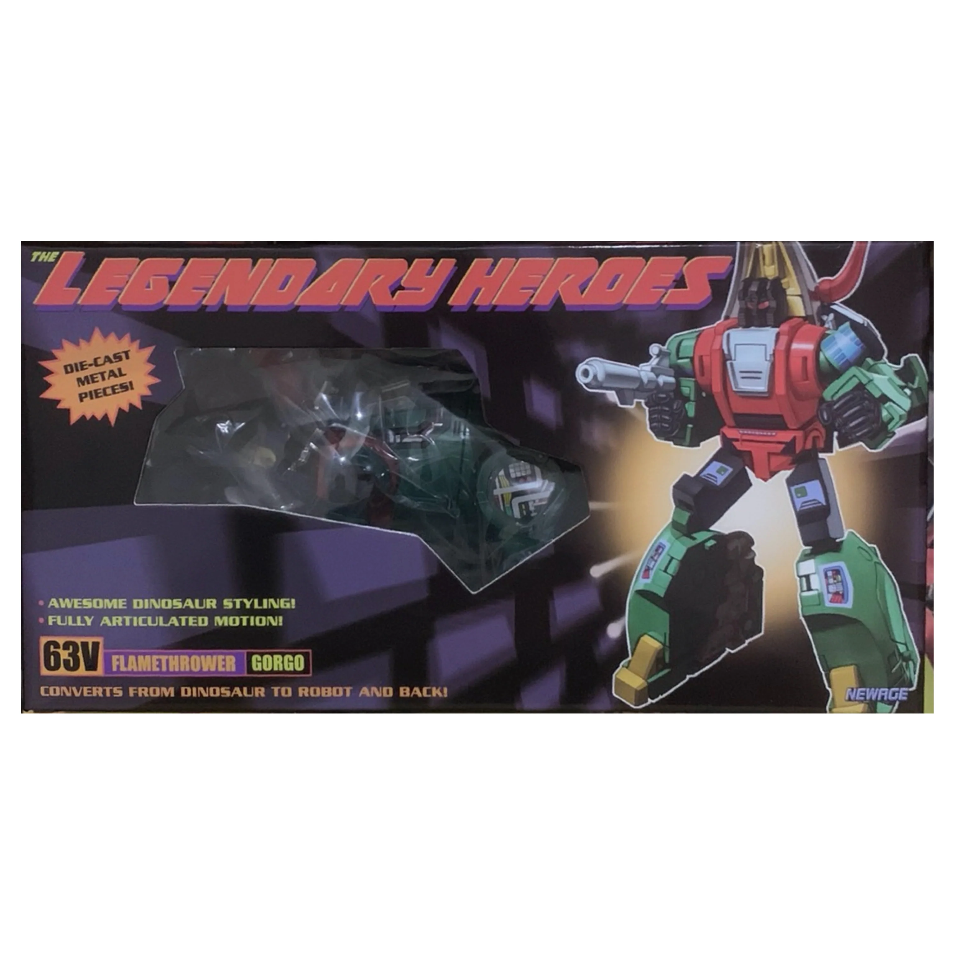 NA NewAge H63V H-63V Gorgo (Slag) G2 Green Version New Age 13.5 cm / 5.3" 11 NA NewAge H63V H-63V Gorgo (Slag) G2 Green Version New Age 13.5 cm / 5.3"
