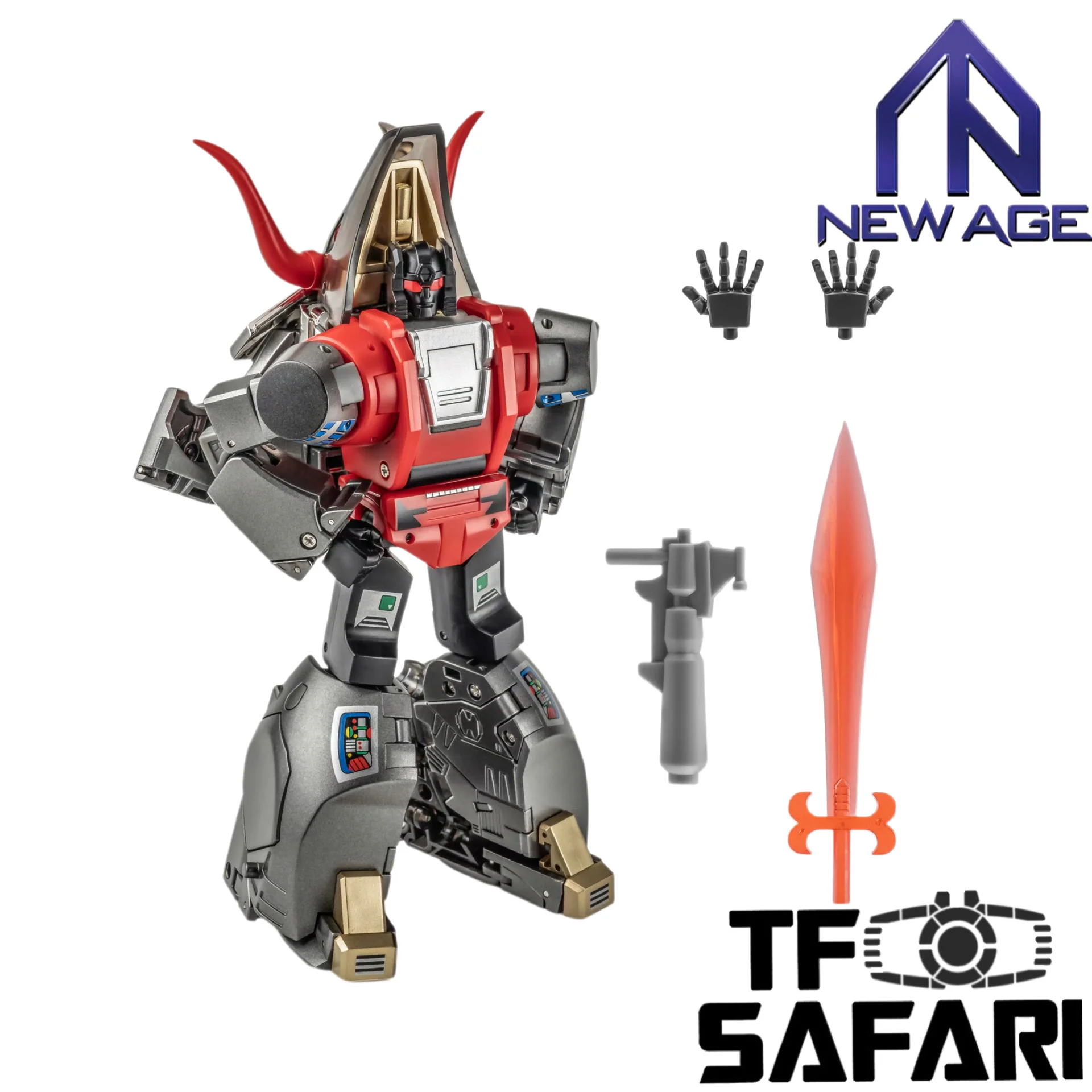 NA NewAge H63EX H-63EX Gorgo (Slag) Refined Painting Version New Age 13.5 cm / 5.3"
