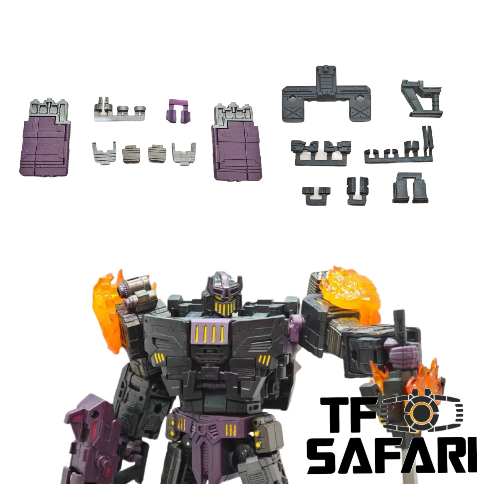 【Incoming】Superman Studio SPS55 SPS-55 Gap fillers for Age of the Primes AotP Megatronus The Fallen Upgrade Kit
