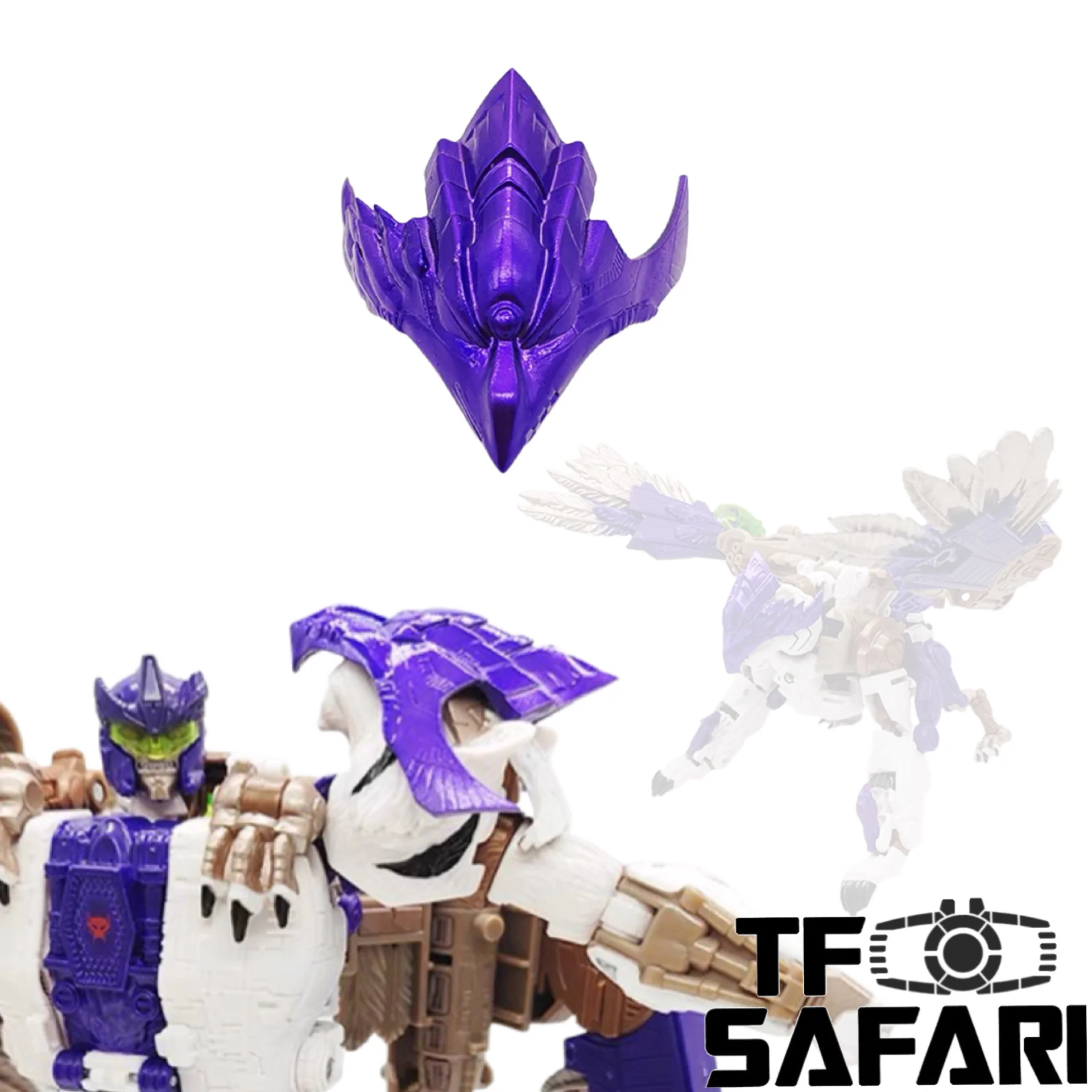 115 Workshop YYW-48  YYW48 Upgrade Kit for Legacy United Leader Class Beast Wars Universe Tigerhawk Upgrade Kit