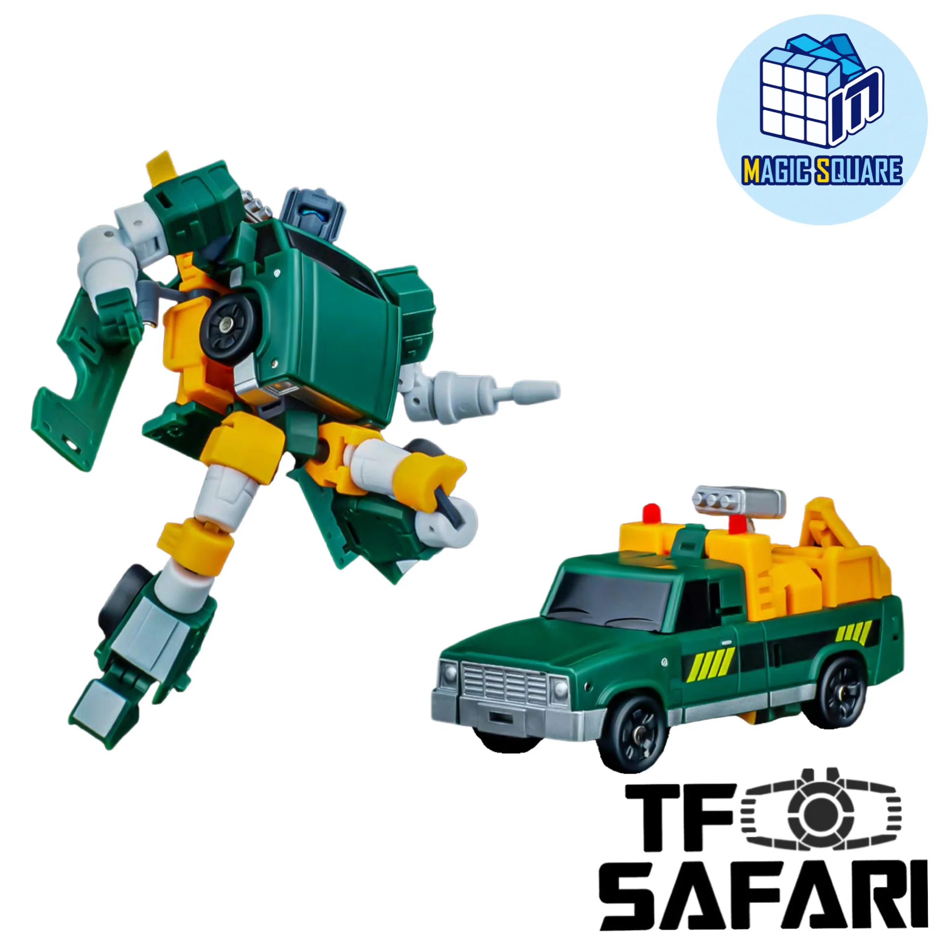 Magic Square MS-Toys MS-B10A MS B-10A Crane (Hoist) Refined Painting Version 11cm / 4.3"