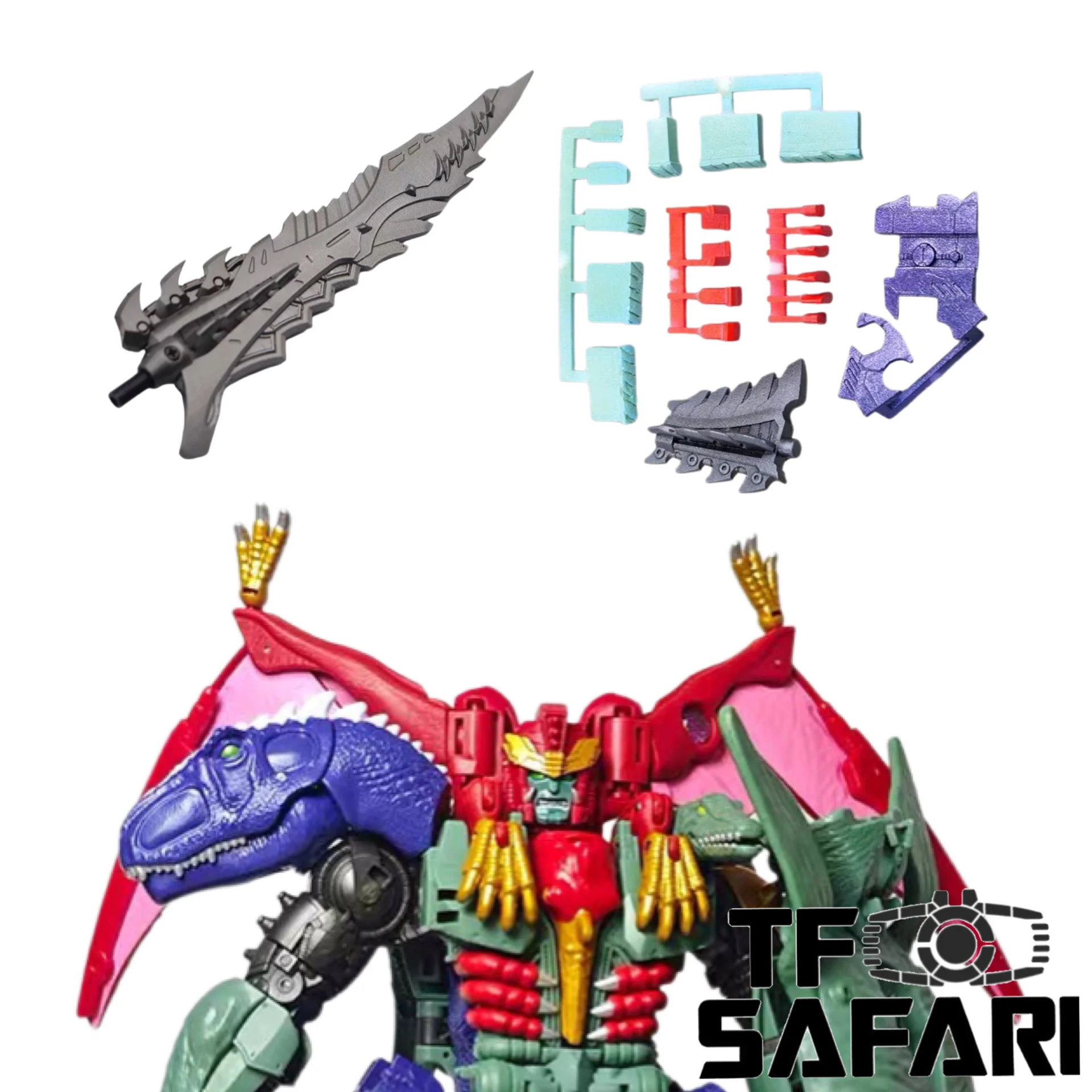 BDT Studio / Tim Heada BDT-73 BDT73 TH085 - TH085 Weapon / Gap fillers for Legacy United Beast Wars Universe Magmatron