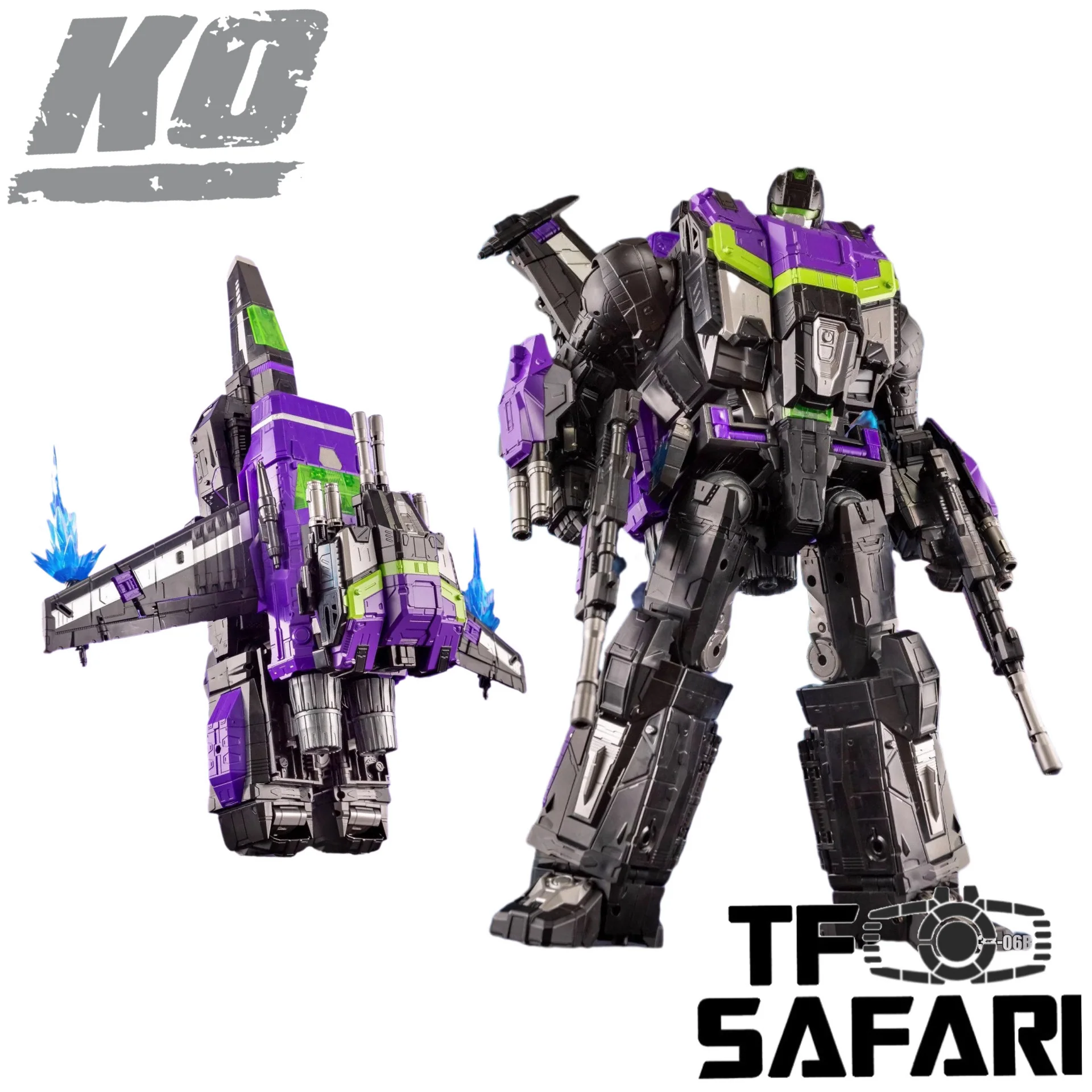 4th party Vincoroor V33-06B Fire of The Sky (Oversized OS KO WFC Siege WFC-S28 Jetfire) SG / Shattered Glass / Black Version