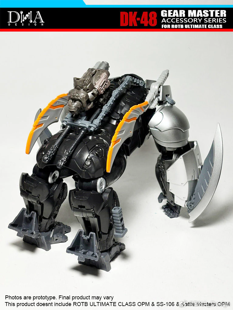DNA Design DK-48 DK48 Upgrade Kits for Rise of the Beasts ROTB Ultimate Optimus Primal 14 DNA Design DK-48 DK48 Upgrade Kits for Rise of the Beasts ROTB Ultimate Optimus Primal