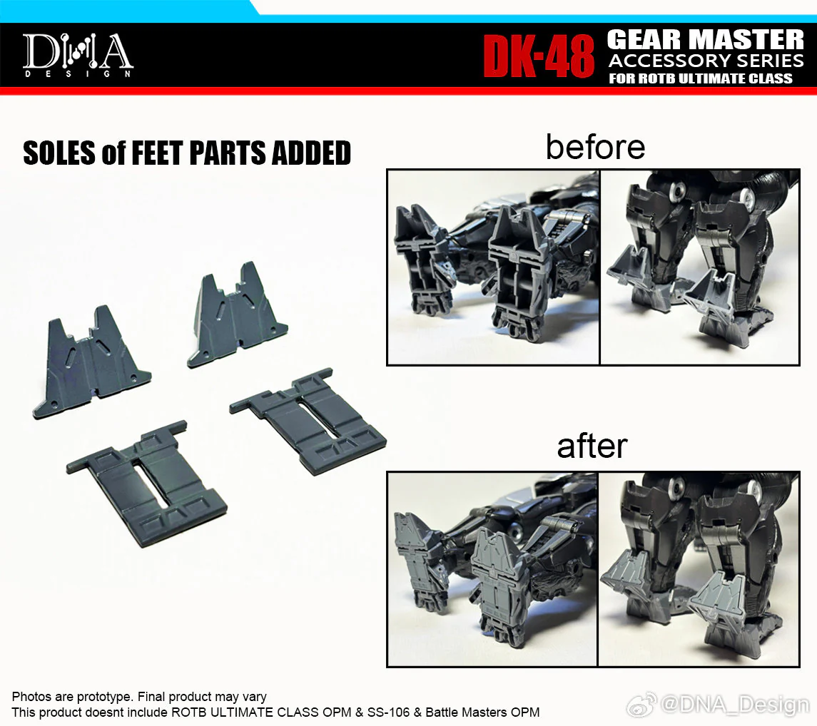 DNA Design DK-48 DK48 Upgrade Kits for Rise of the Beasts ROTB Ultimate Optimus Primal 18 DNA Design DK-48 DK48 Upgrade Kits for Rise of the Beasts ROTB Ultimate Optimus Primal