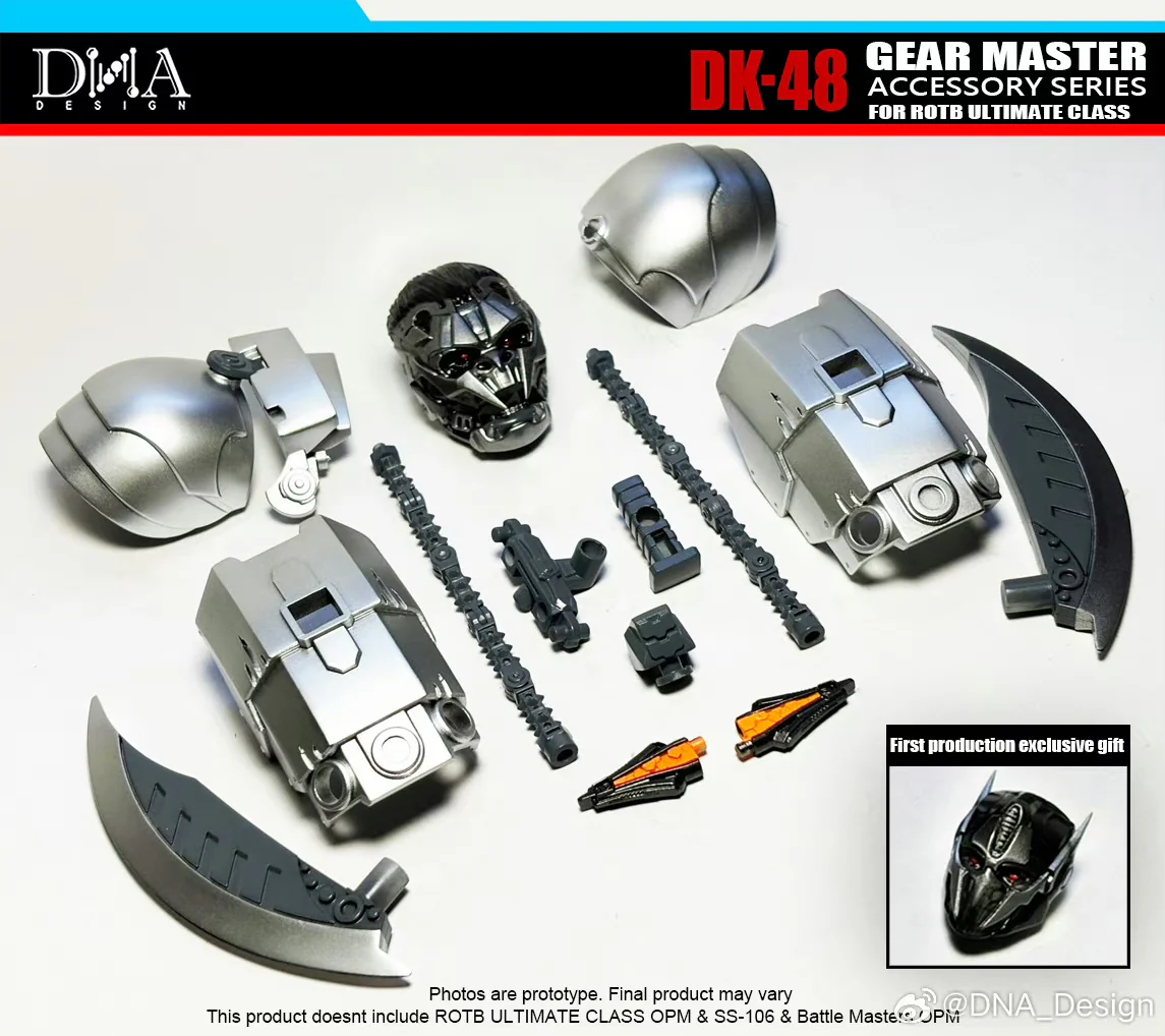 DNA Design DK-48 DK48 Upgrade Kits for Rise of the Beasts ROTB Ultimate Optimus Primal 3 DNA Design DK-48 DK48 Upgrade Kits for Rise of the Beasts ROTB Ultimate Optimus Primal