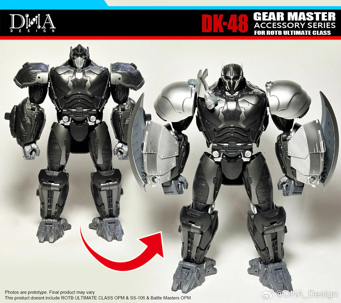 DNA Design DK-48 DK48 Upgrade Kits for Rise of the Beasts ROTB Ultimate Optimus Primal 6 DNA Design DK-48 DK48 Upgrade Kits for Rise of the Beasts ROTB Ultimate Optimus Primal