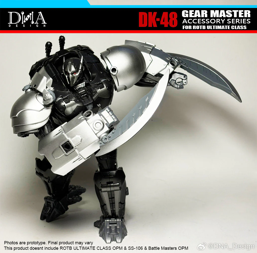 DNA Design DK-48 DK48 Upgrade Kits for Rise of the Beasts ROTB Ultimate Optimus Primal 8 DNA Design DK-48 DK48 Upgrade Kits for Rise of the Beasts ROTB Ultimate Optimus Primal