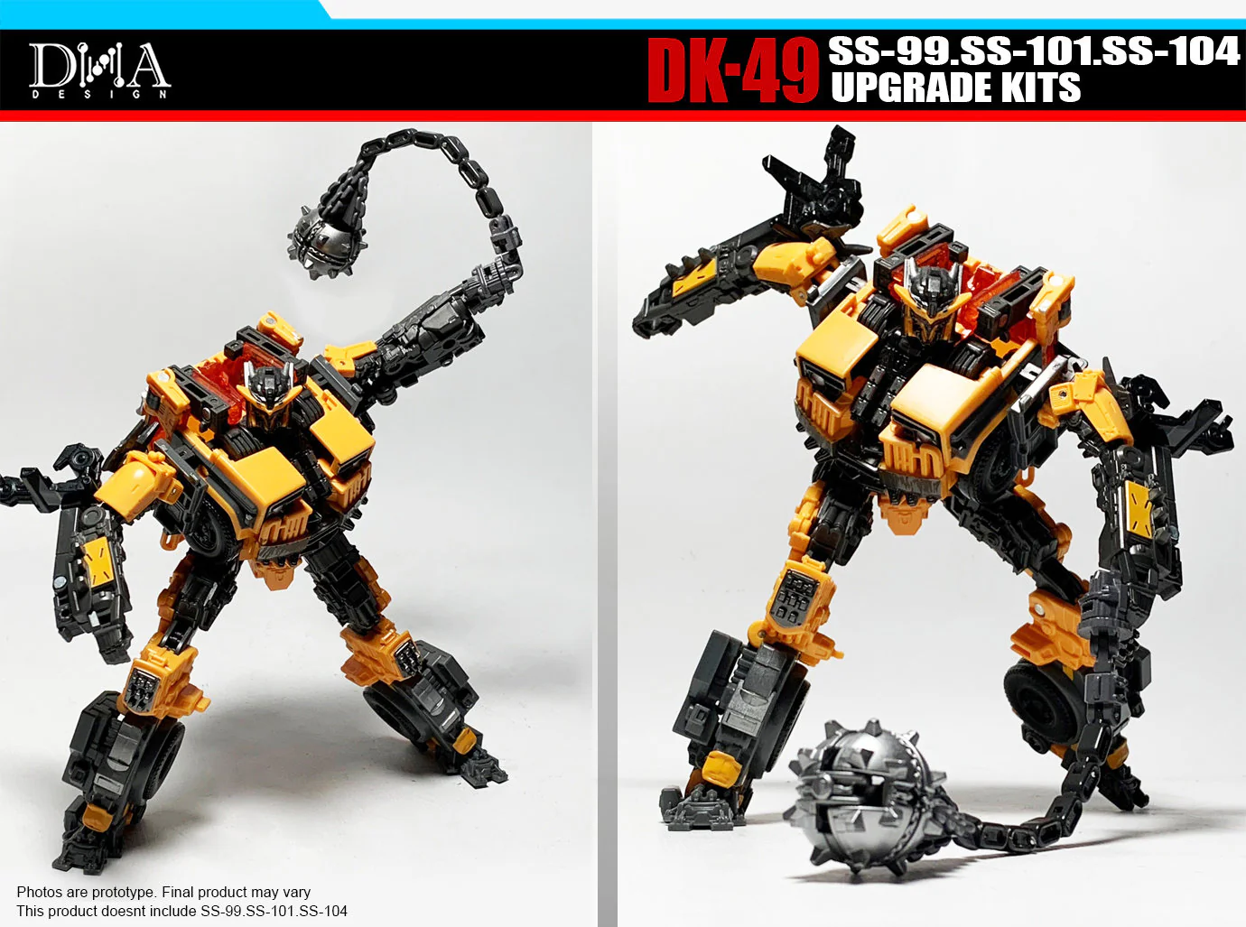 DNA Design DK-49 DK49 Upgrade Kits for Studio Series SS-99 Battletrap, SS-101 Scourge & SS-104 Nightbird 13 DNA Design DK-49 DK49 Upgrade Kits for Studio Series SS-99 Battletrap, SS-101 Scourge & SS-104 Nightbird